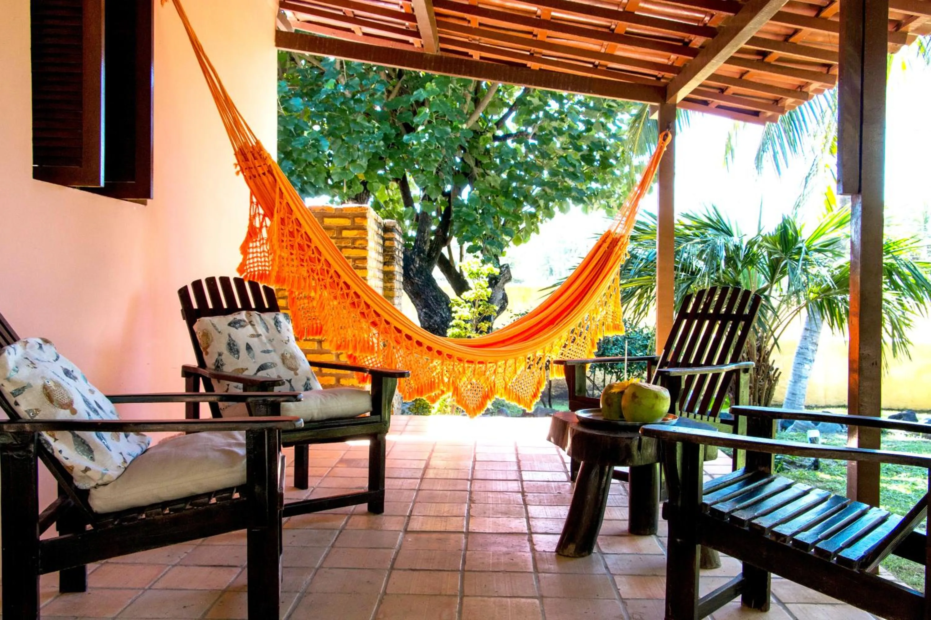 Balcony/Terrace in Pousada Cacimbinha - ePipa Hotéis