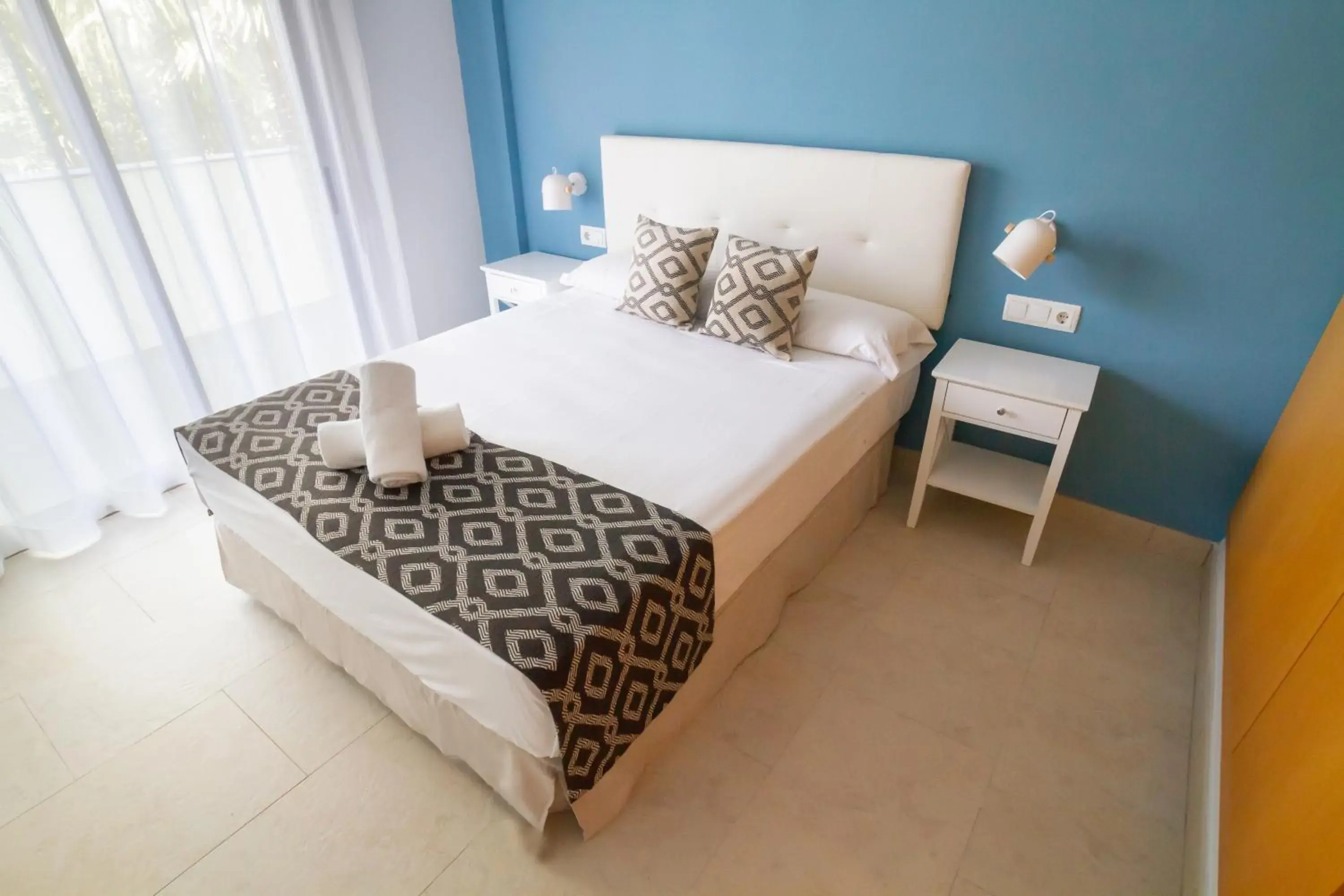 Bedroom, Bed in IBERSOL SPA AQQUARIA SUITES Bedroom, Bed in IBERSOL SPA AQQUARIA SUITES