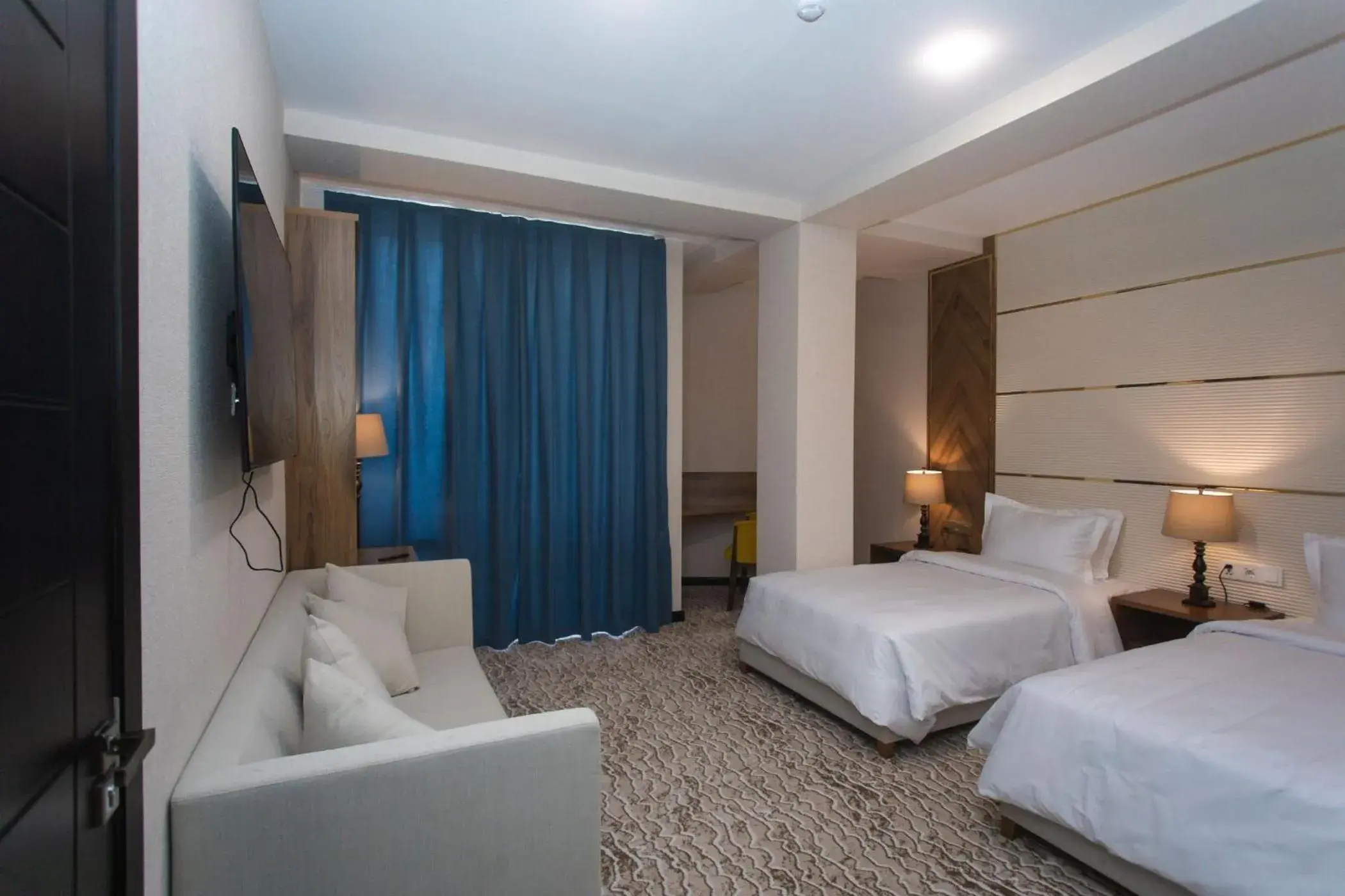 Bed in ARCHAZOR Mountain Resort Bed in ARCHAZOR Mountain Resort