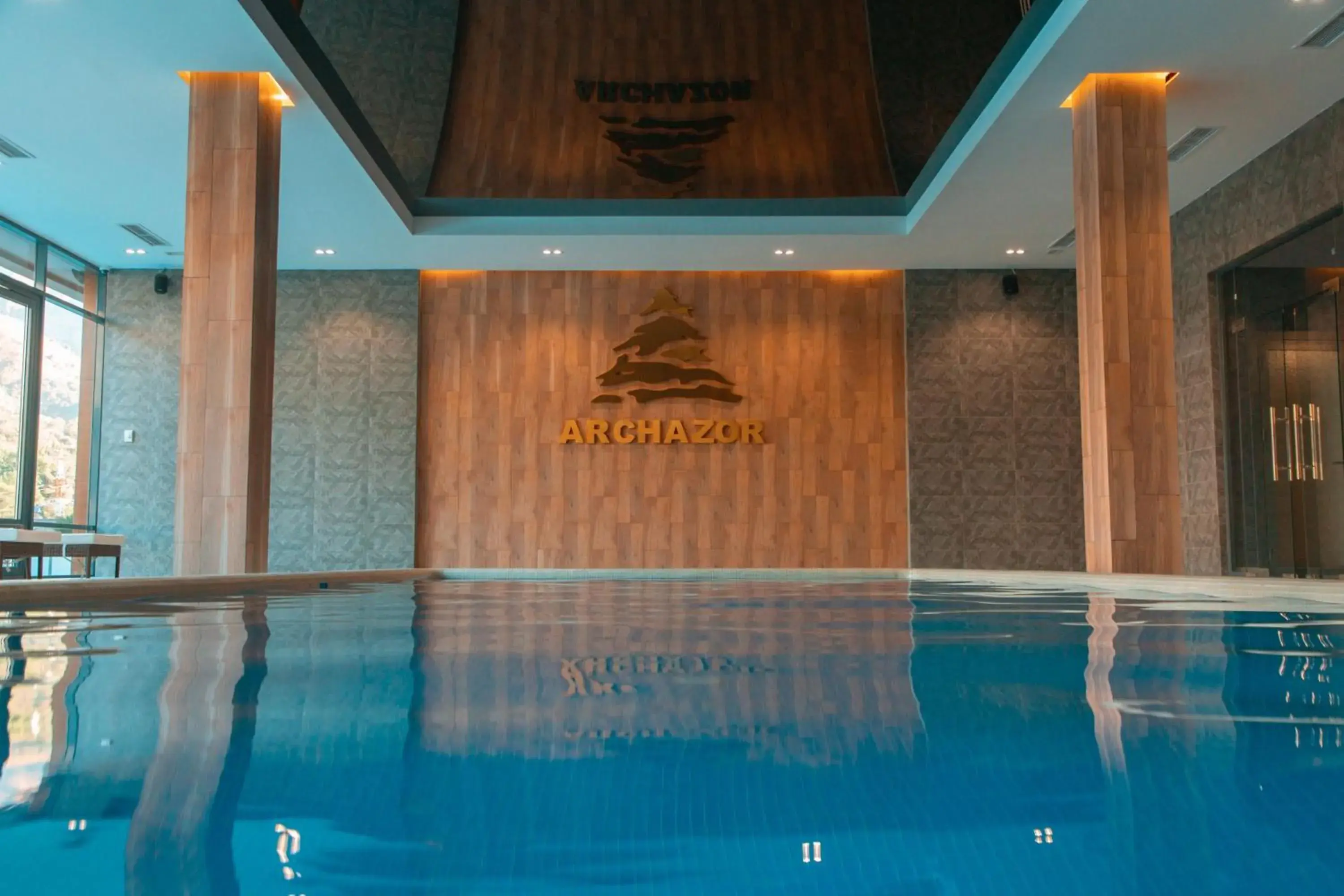 Swimming pool in ARCHAZOR Mountain Resort Swimming pool in ARCHAZOR Mountain Resort