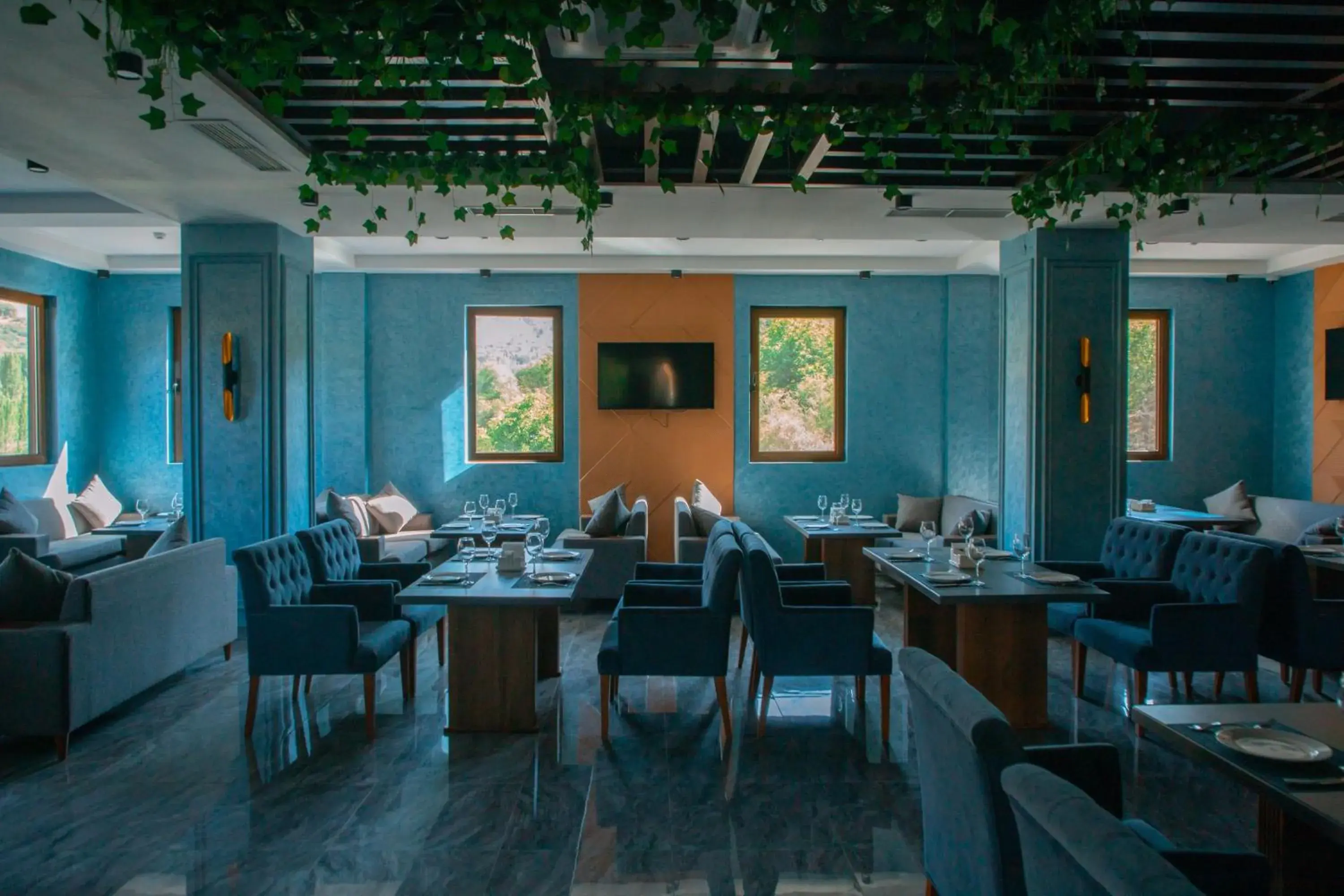 Lounge or bar in ARCHAZOR Mountain Resort Lounge or bar in ARCHAZOR Mountain Resort