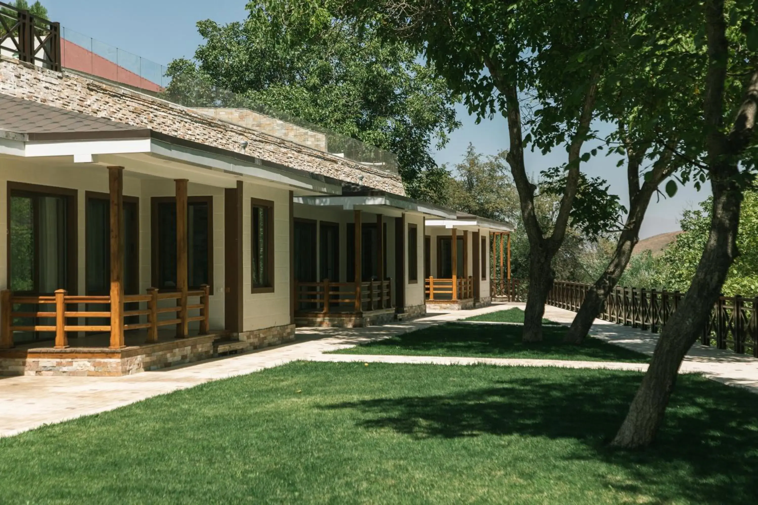 Property building in ARCHAZOR Mountain Resort Property building in ARCHAZOR Mountain Resort