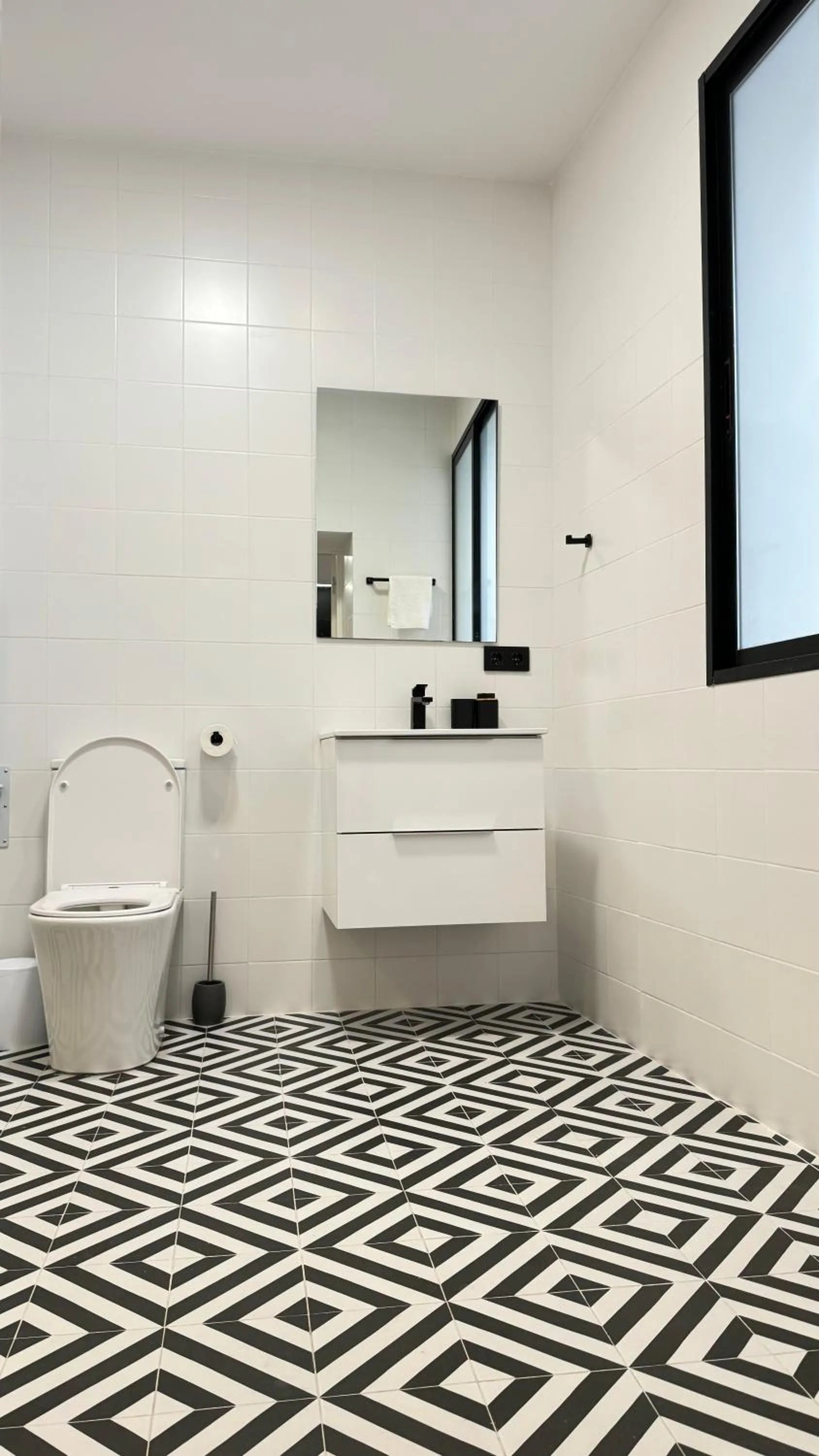 Toilet in Apart-hotel Happy Life