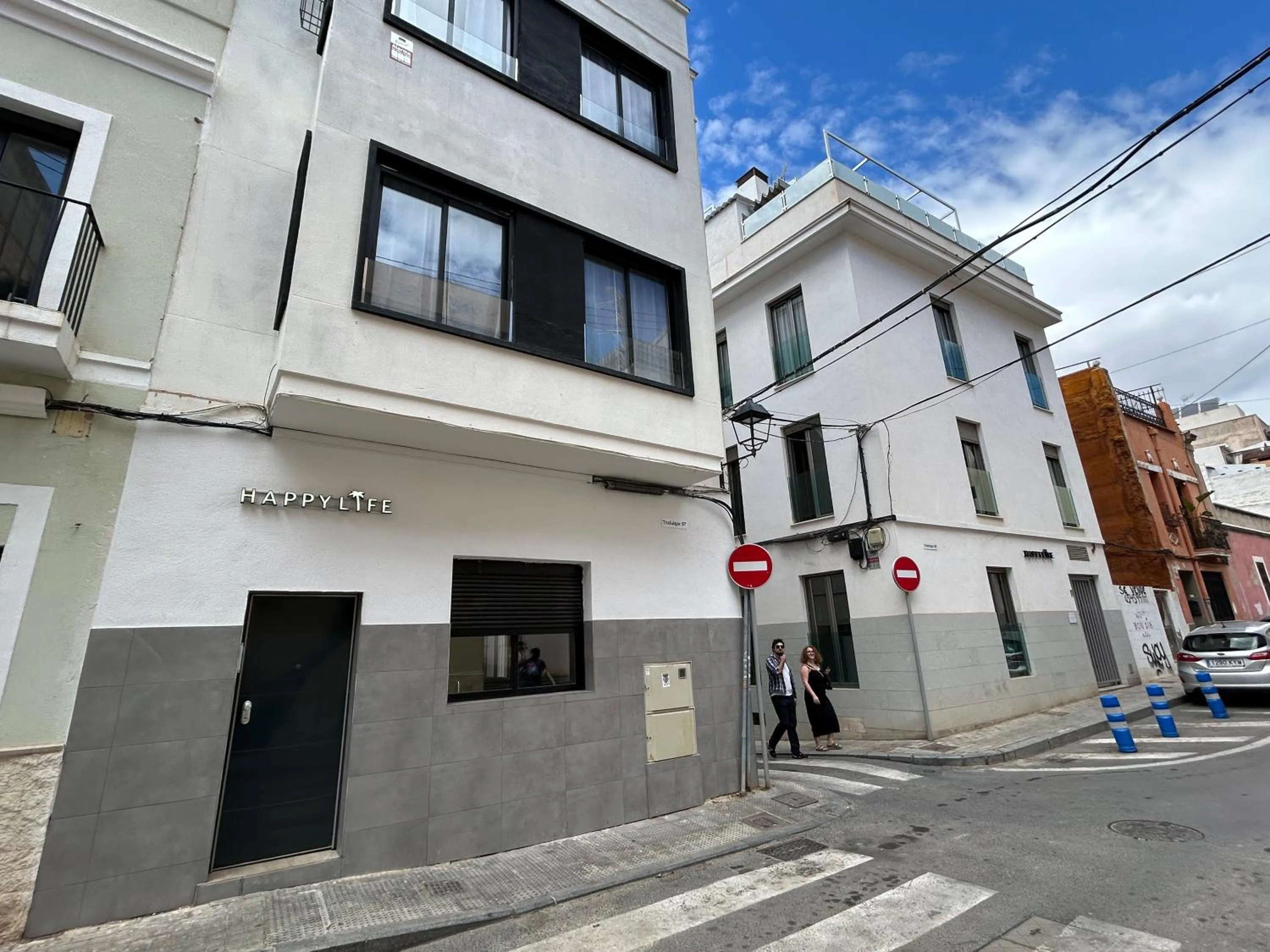 Property building in Apart-hotel Happy Life