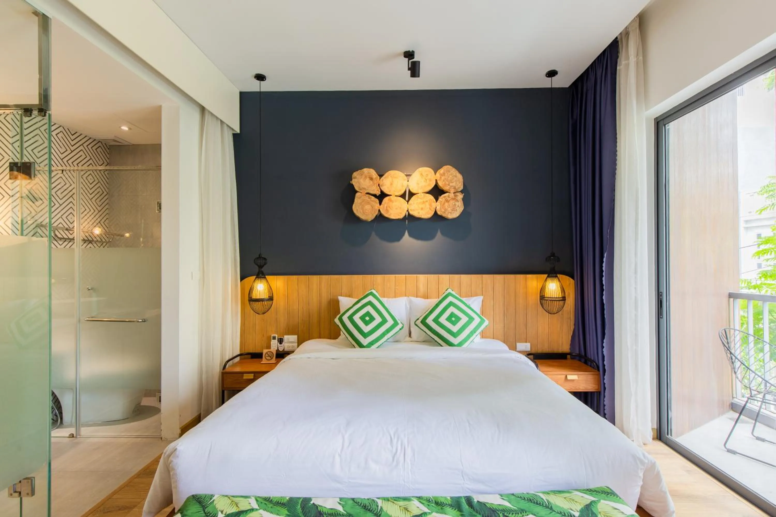 Bed in Seaforest Hotel by Haviland
