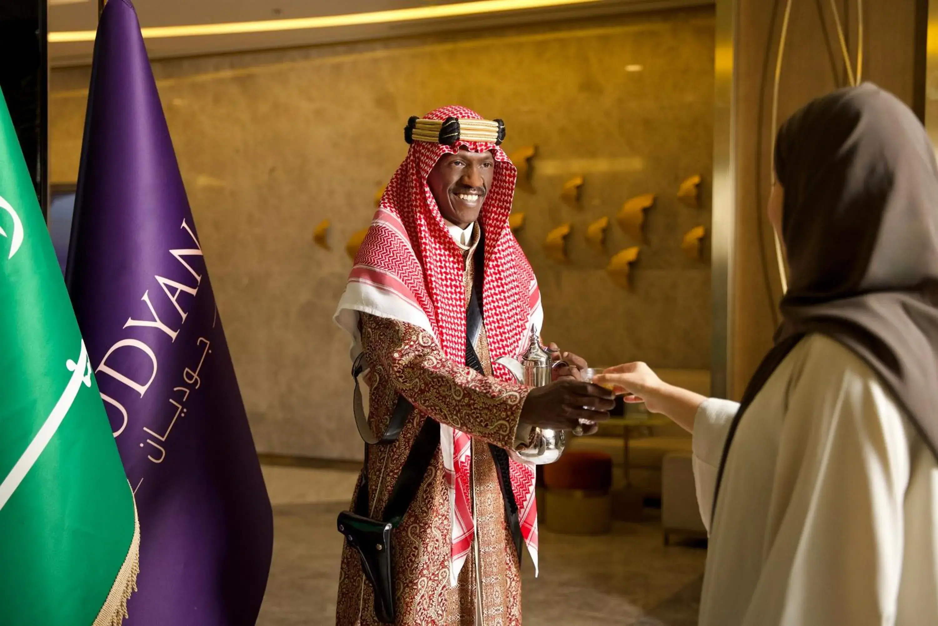 Lobby or reception in Joudyan Olaya Riyadh By Elaf Lobby or reception in Joudyan Olaya Riyadh By Elaf