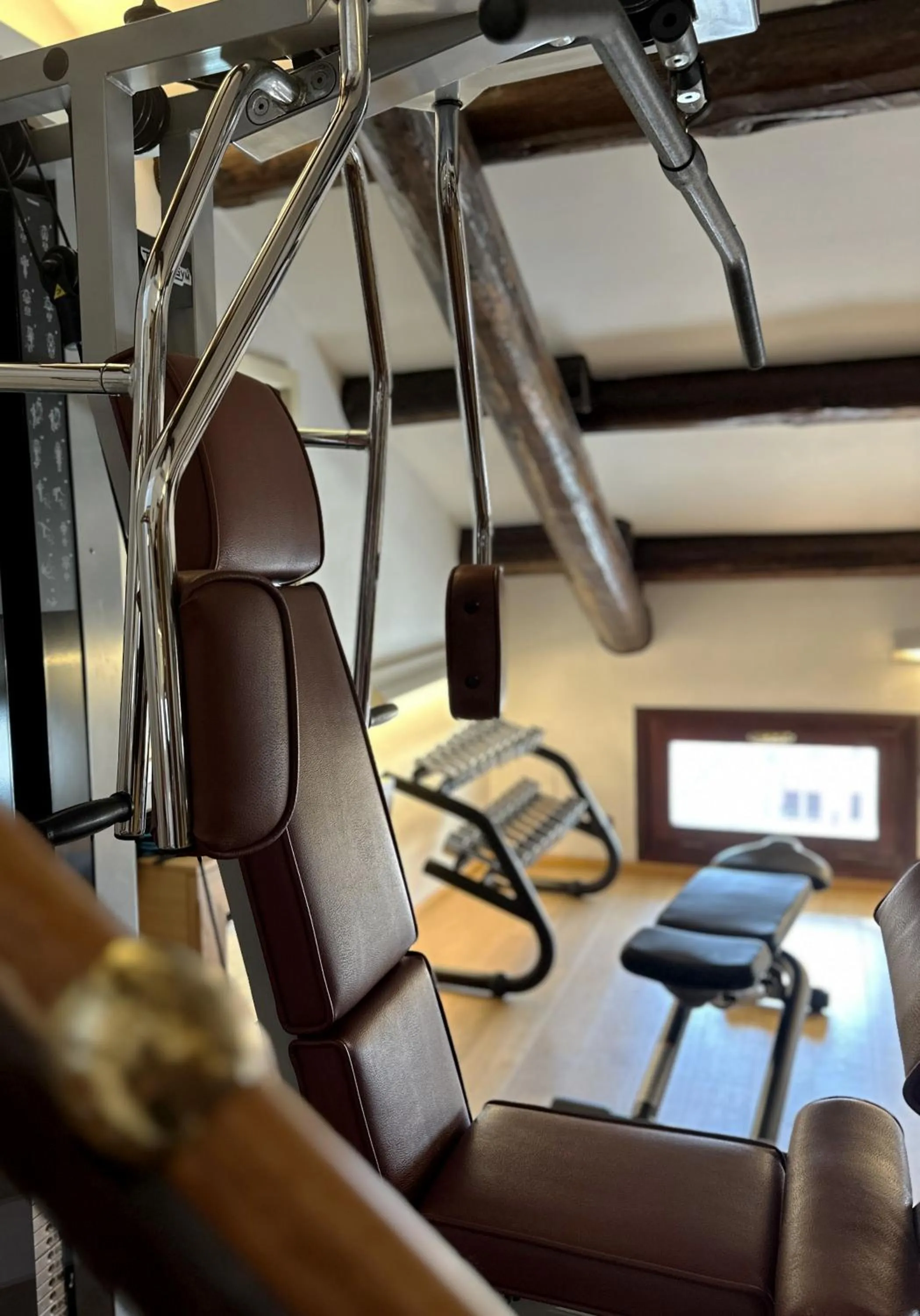 Fitness centre/facilities in Hotel Grande Italia