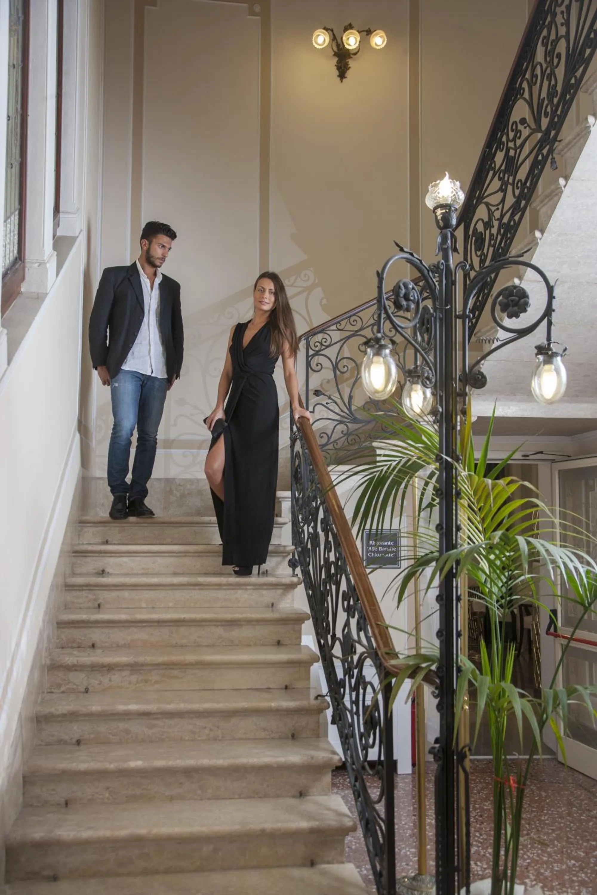 Lobby or reception in Hotel Grande Italia