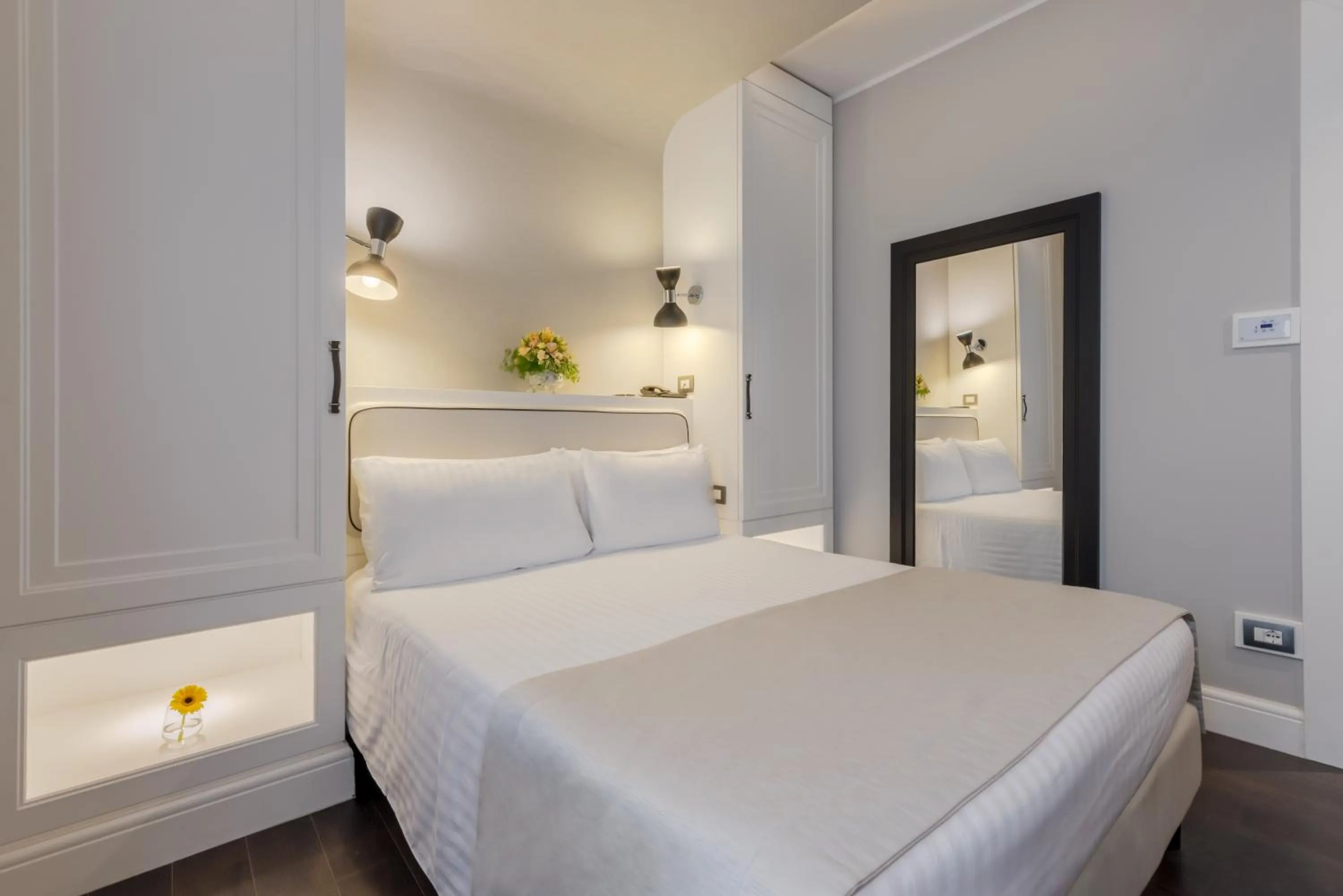 Bed in Hotel Grande Italia