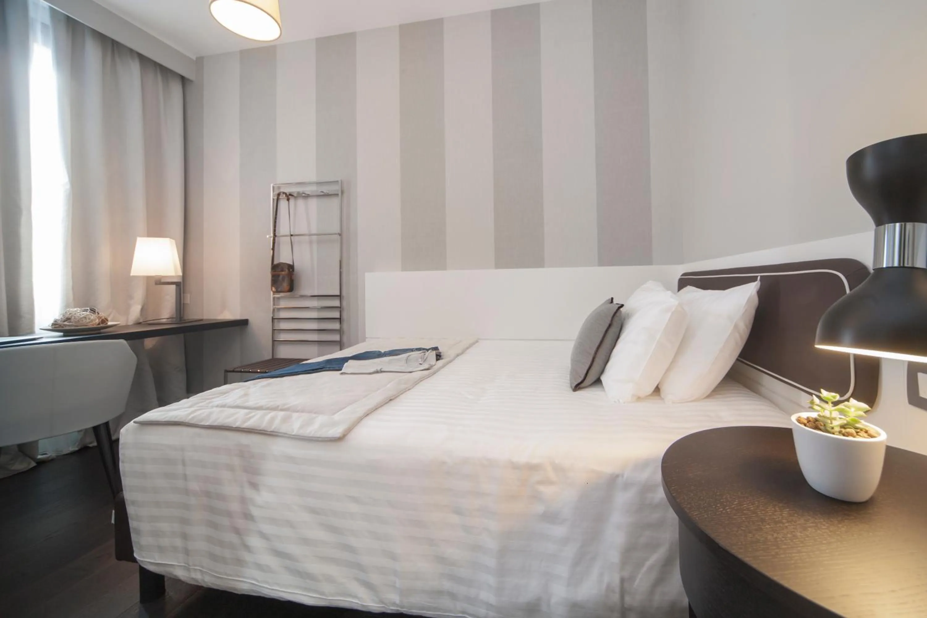 Bed in Hotel Grande Italia