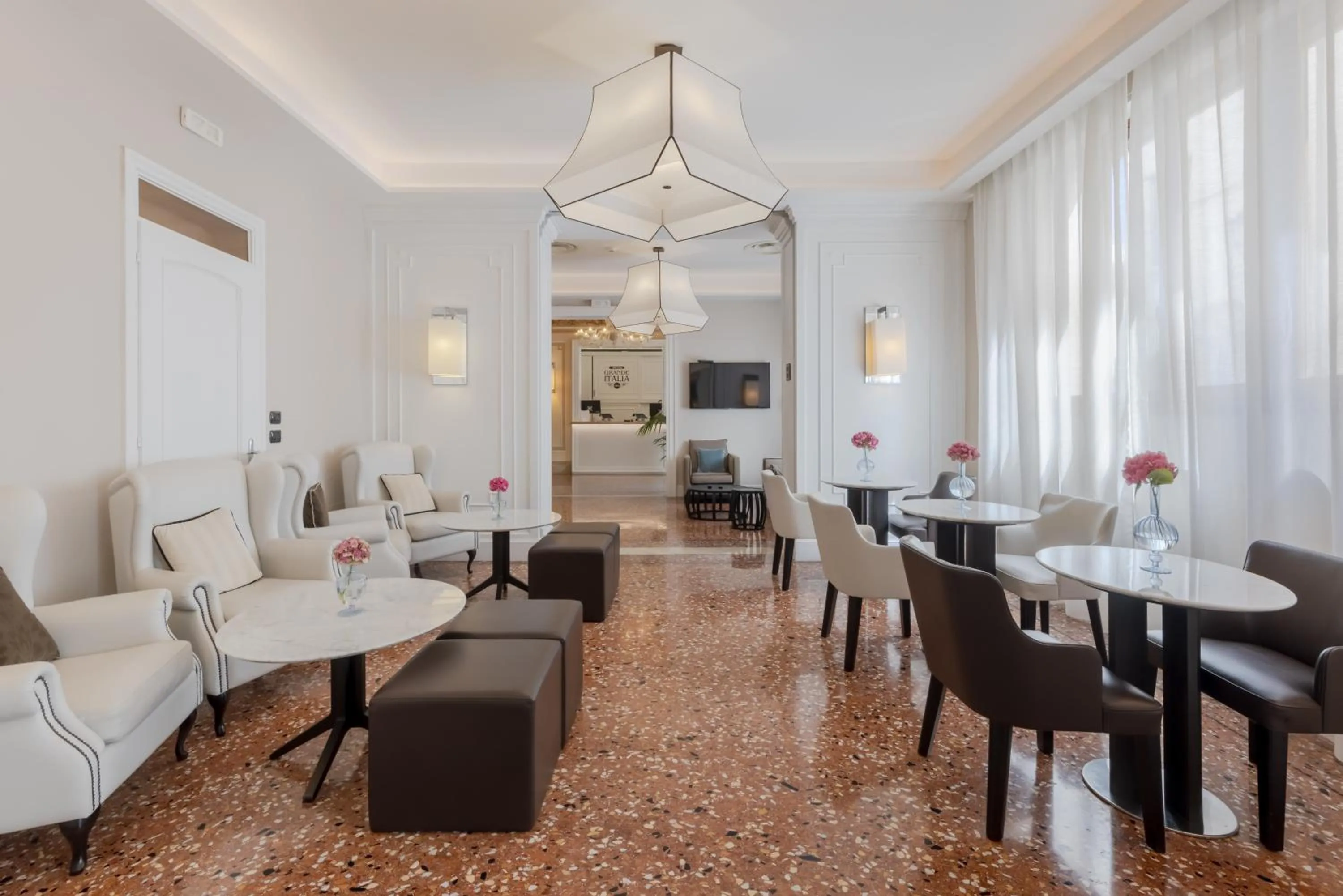 Lobby or reception in Hotel Grande Italia