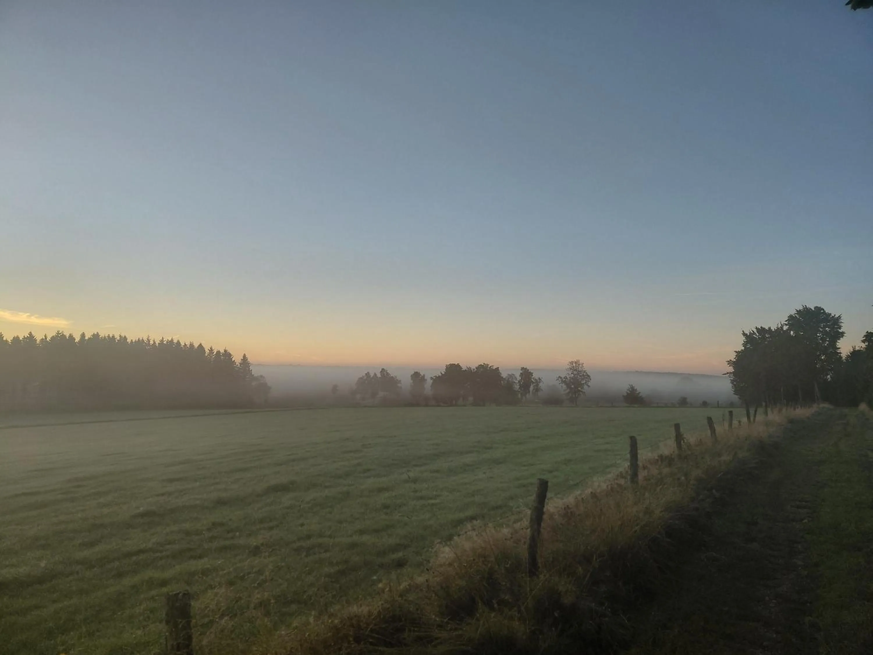 Sunrise in DER Hirsch Hotel