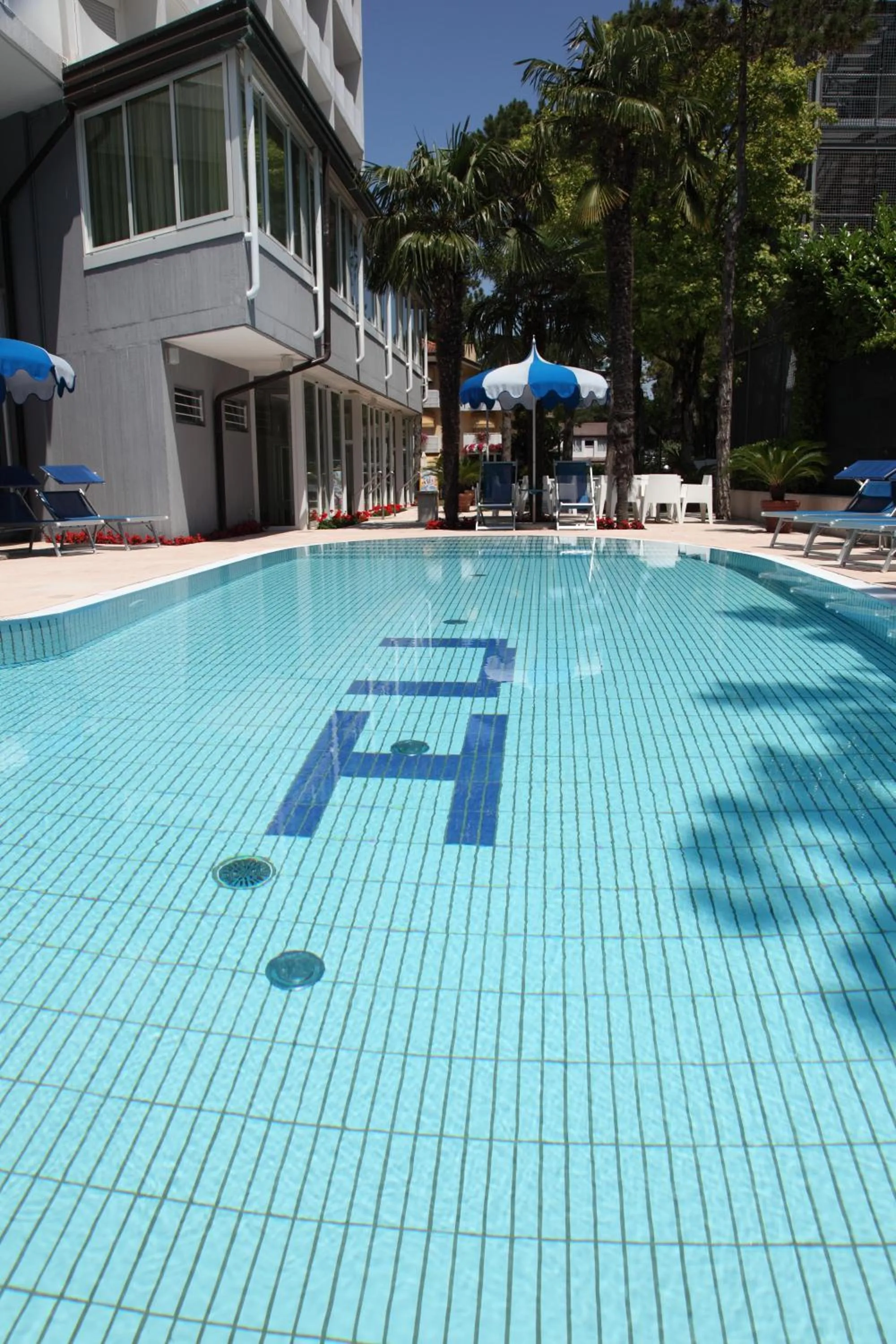 Swimming pool in Hotel Carlton