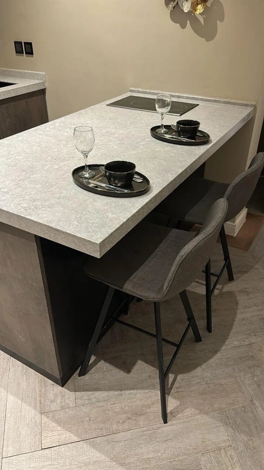 Dining area in Voyage Residence فوياج ريسيدنس للشقق المخدومة