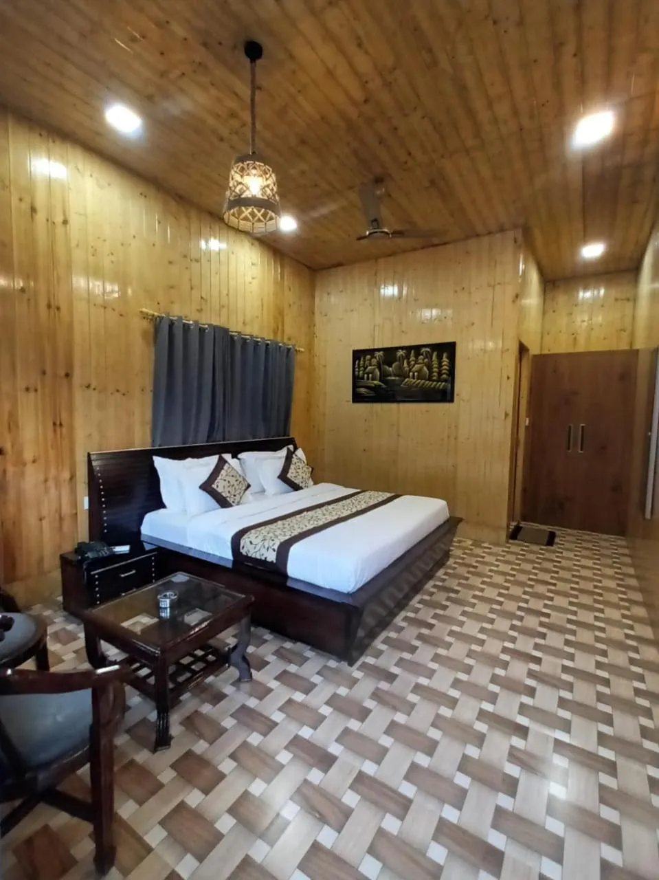 Photo of the whole room in MR River Resort - Mohanchatti Rishikesh