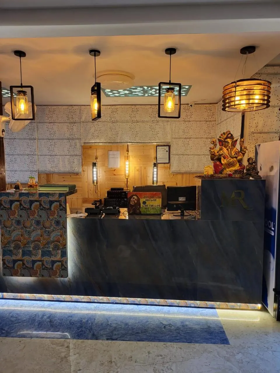 Lobby or reception in MR River Resort - Mohanchatti Rishikesh