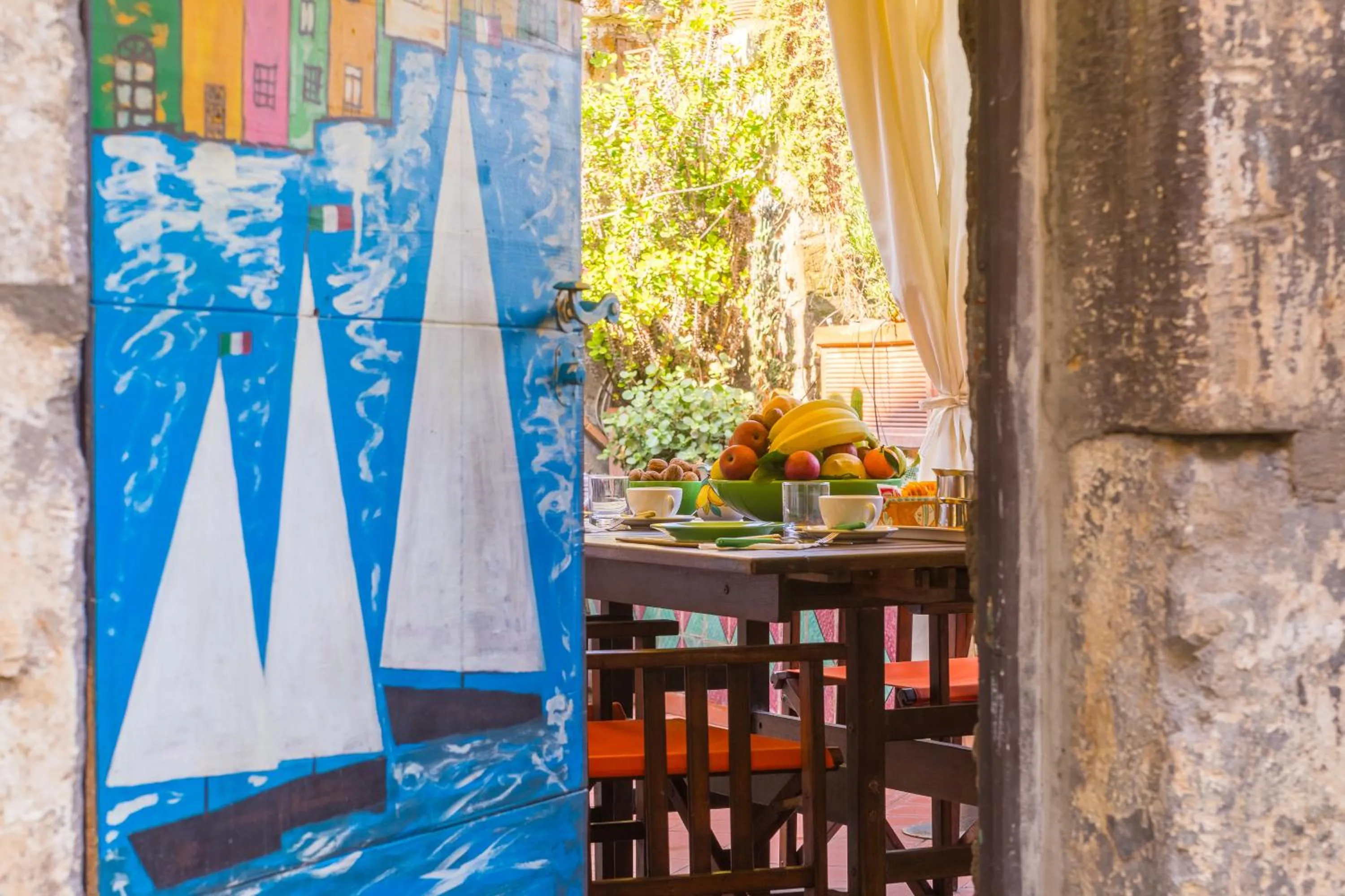Balcony/Terrace in Orchid Corner Guesthouse