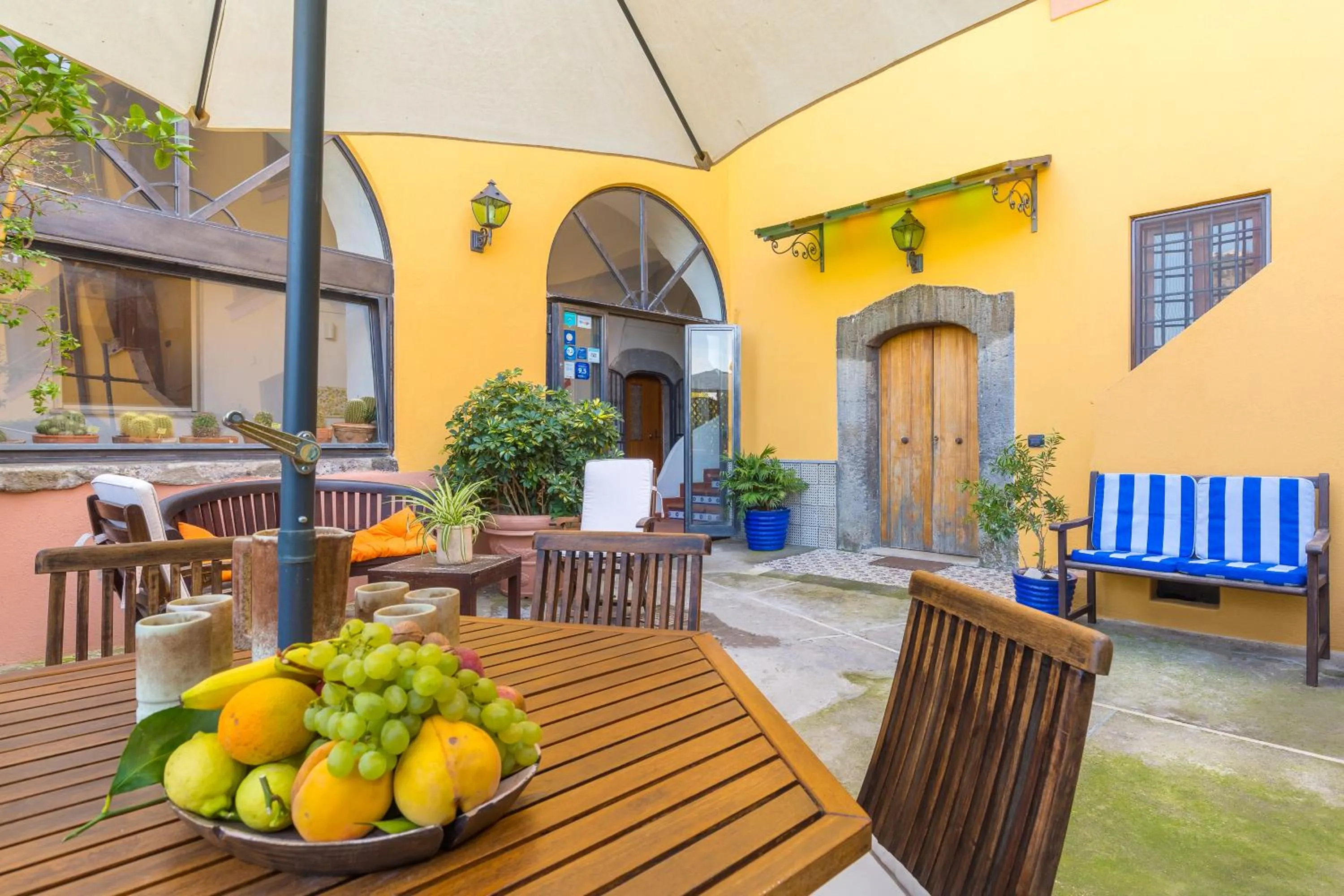 Patio in Orchid Corner Guesthouse