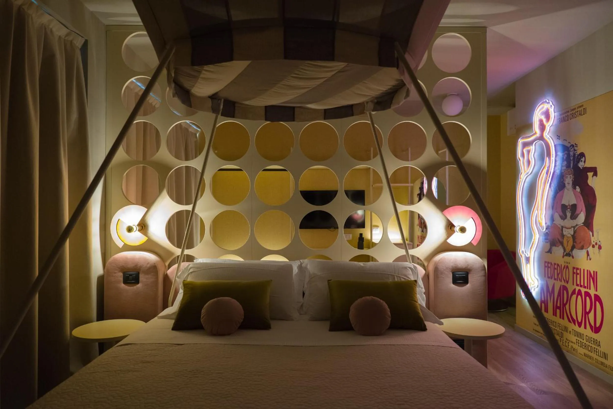 Bed in Hotel La Gradisca