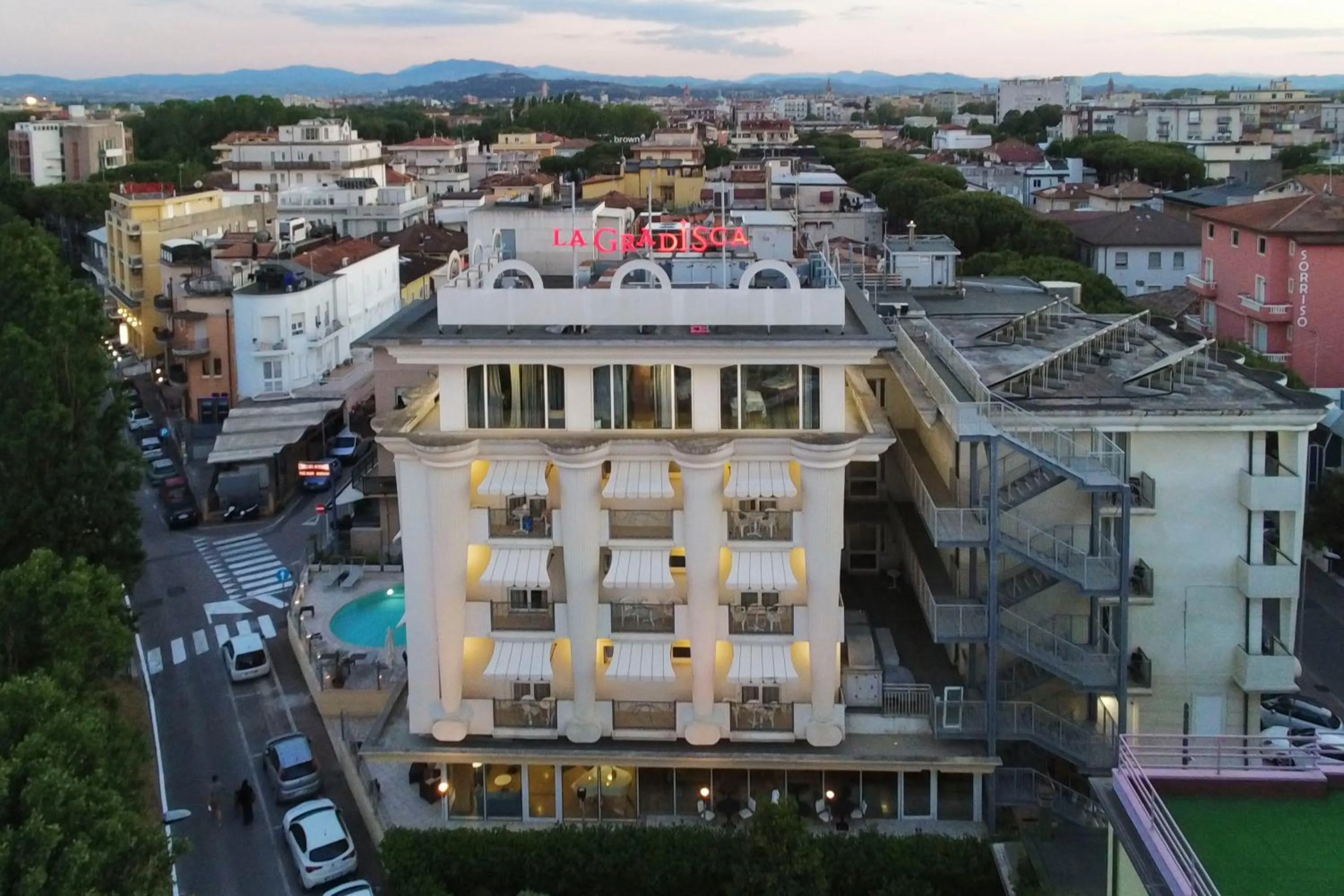 Bird's eye view in Hotel La Gradisca