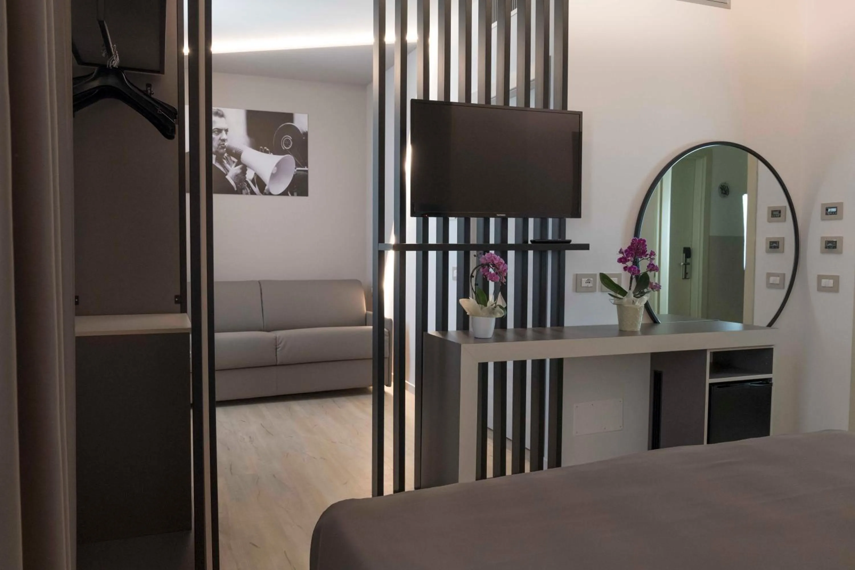 Bedroom, Bed in Hotel La Gradisca