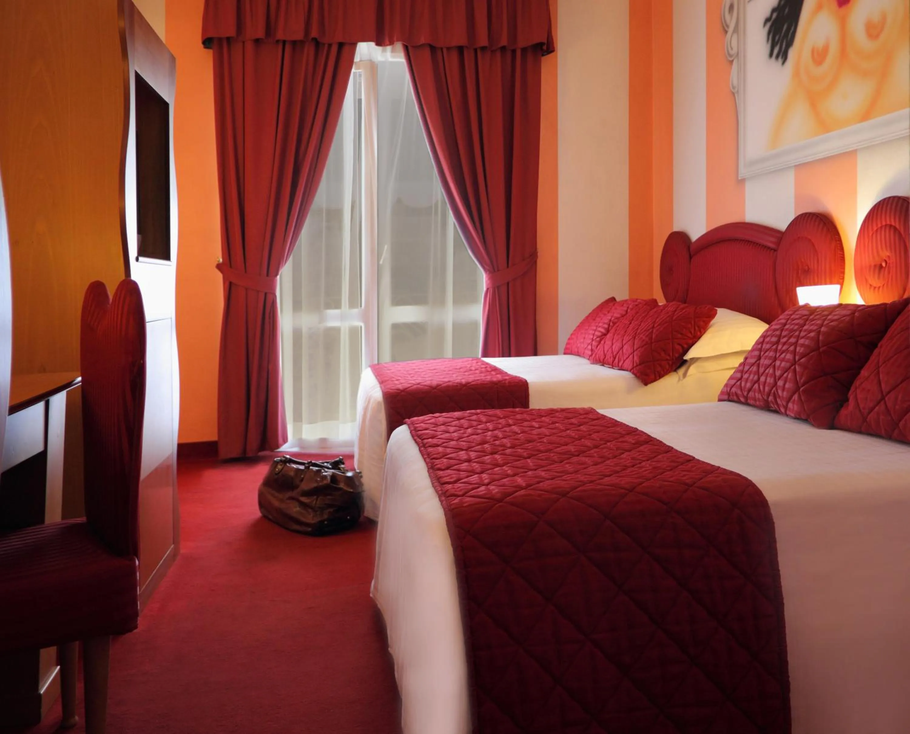 Bedroom, Bed in Hotel La Gradisca