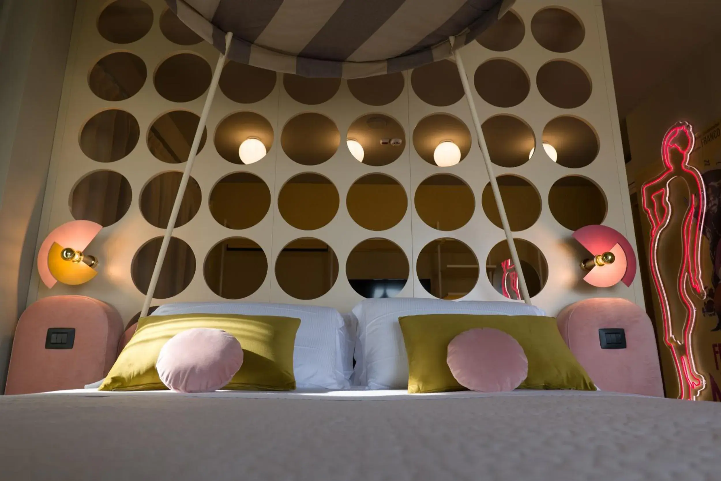 Bed in Hotel La Gradisca Bed in Hotel La Gradisca