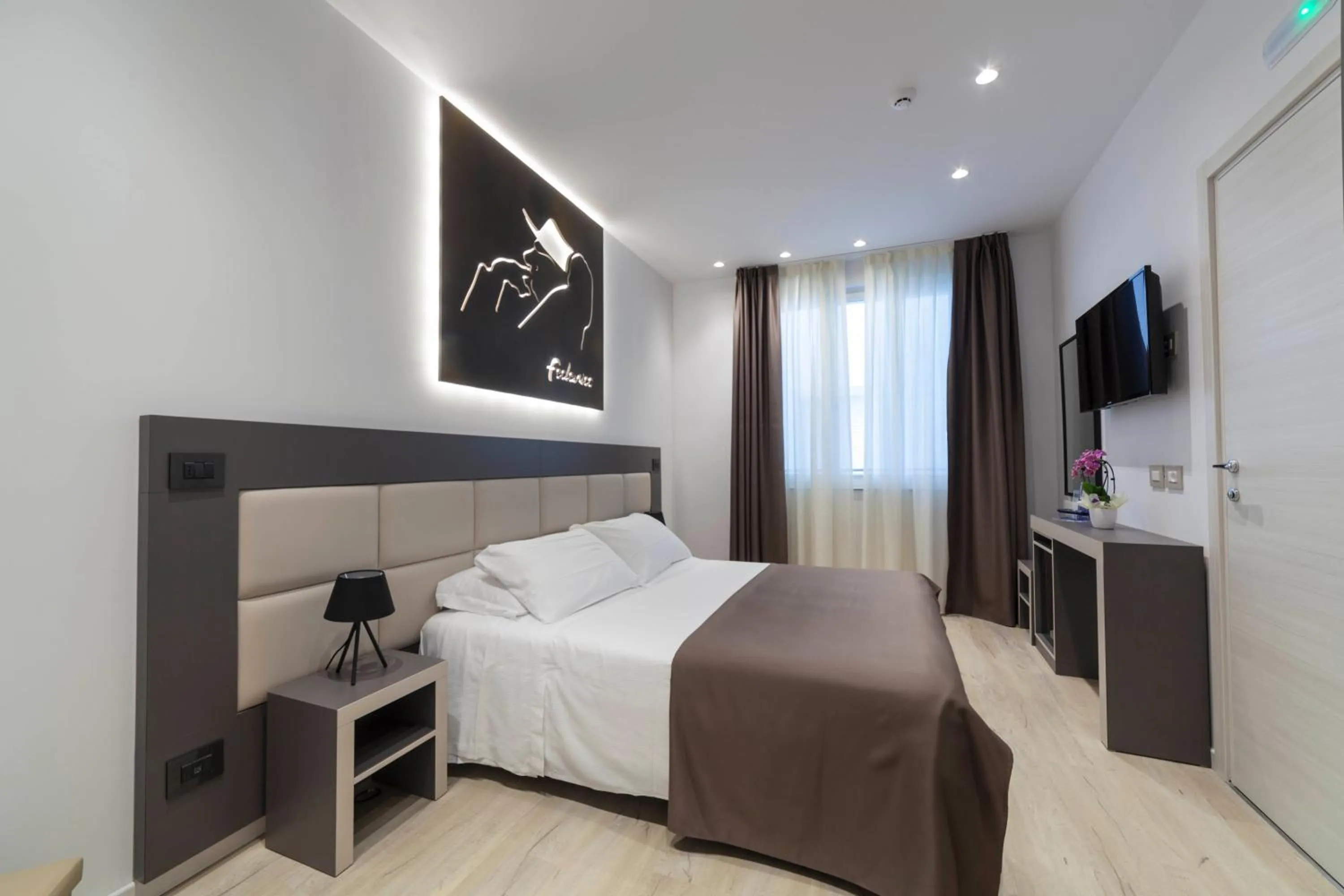 Bedroom, Bed in Hotel La Gradisca