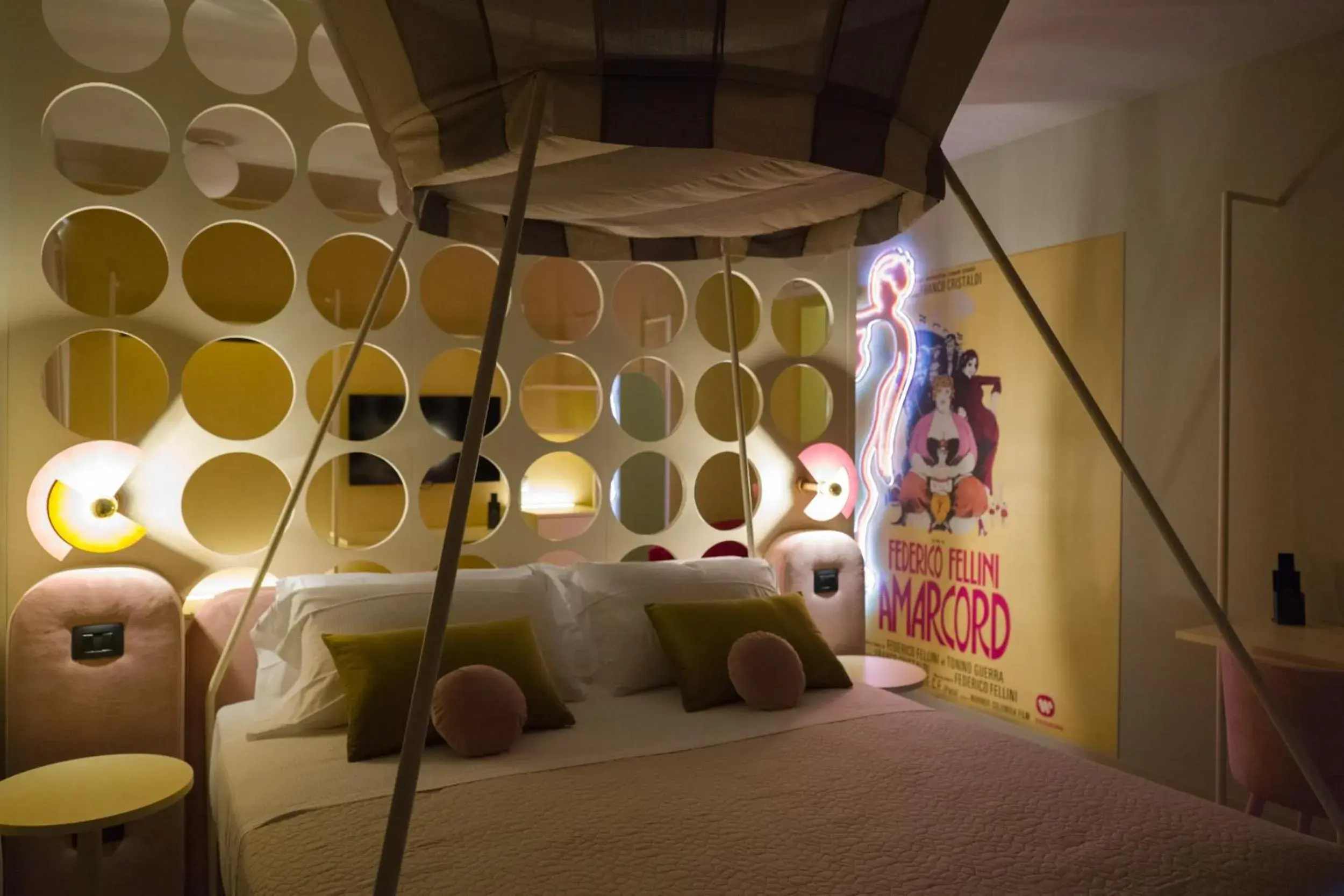 Bed in Hotel La Gradisca Bed in Hotel La Gradisca