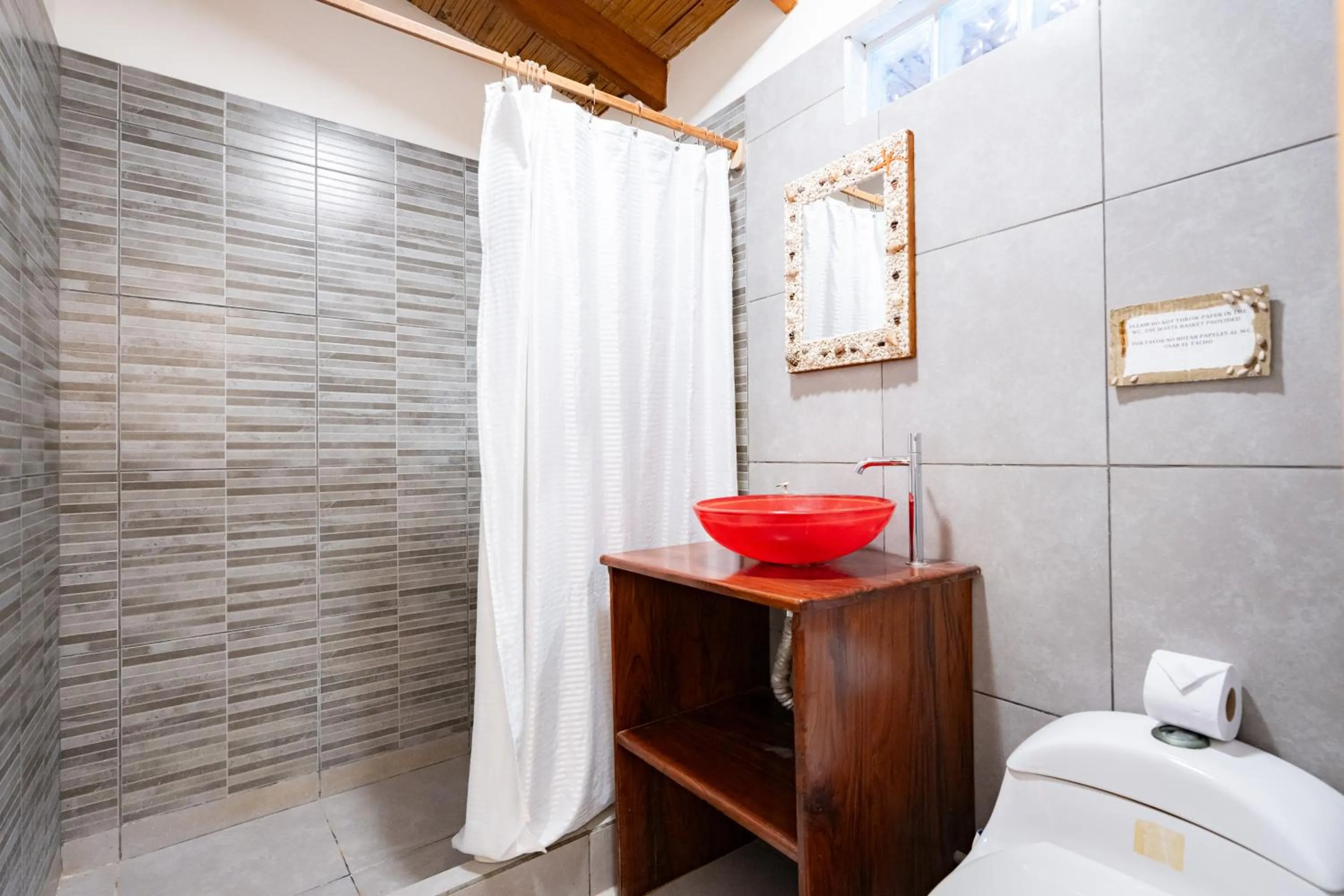 Shower in Hospedaje La Quebrada