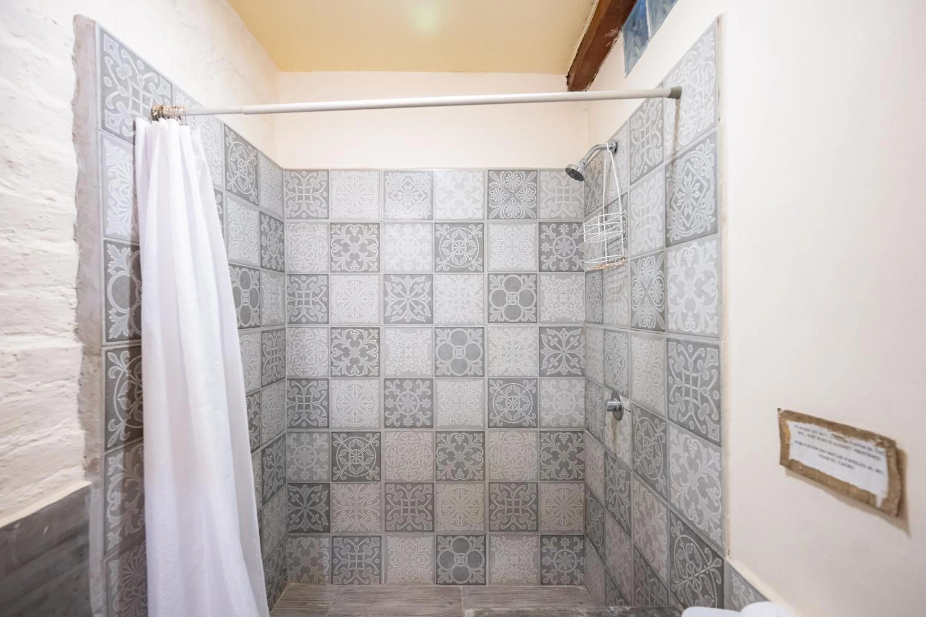Shower in Hospedaje La Quebrada