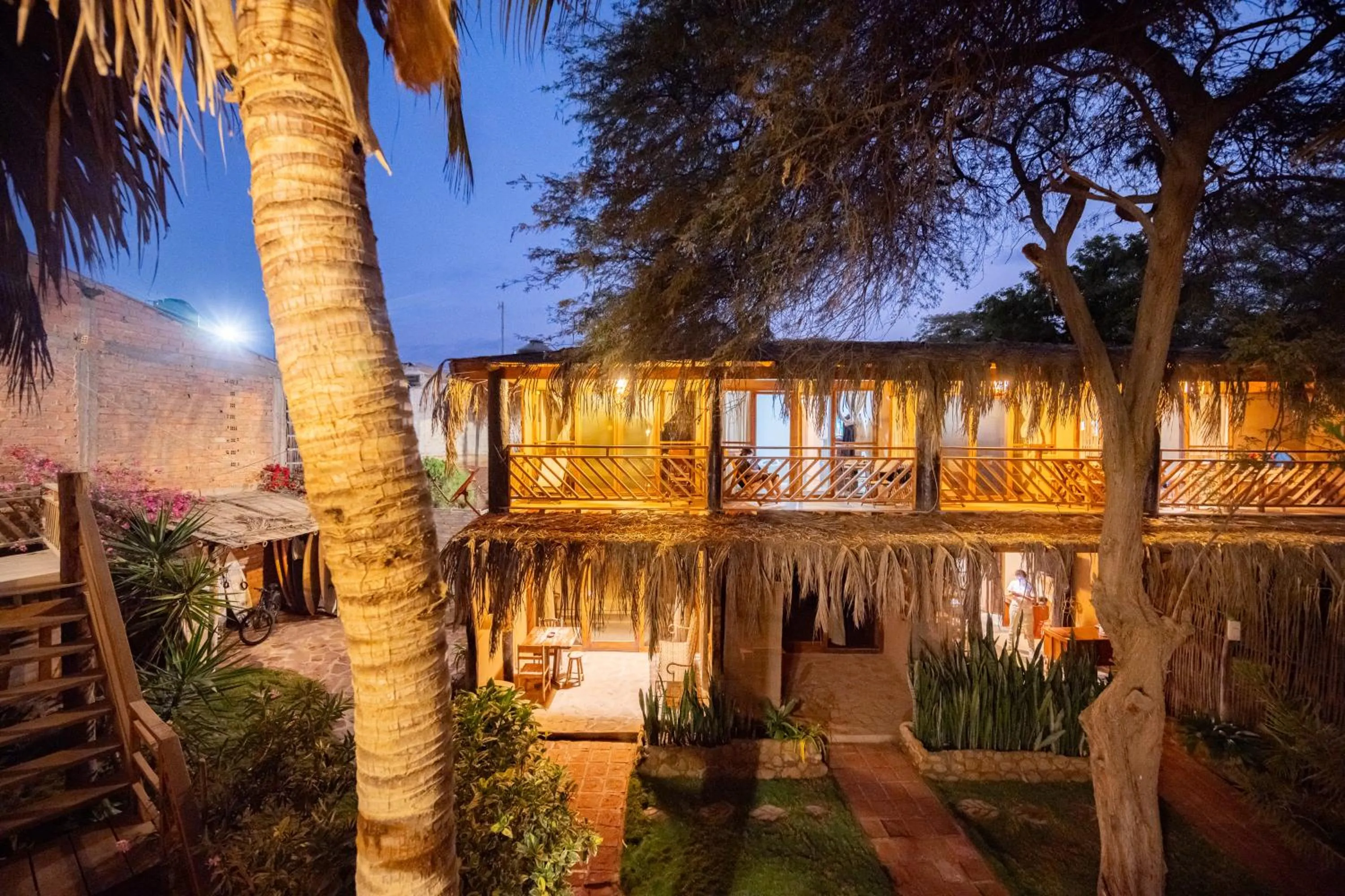 Property building in Hospedaje La Quebrada