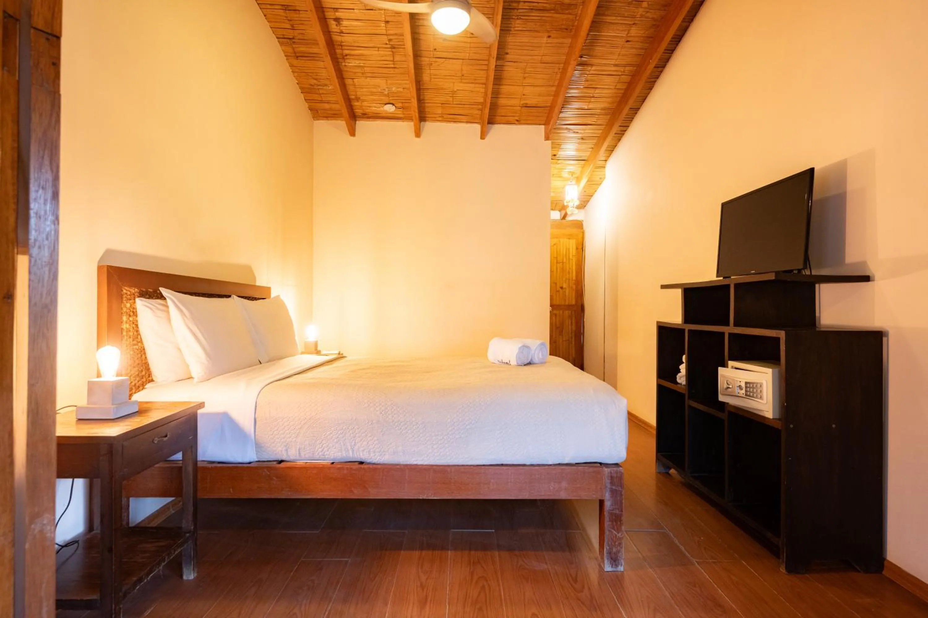 Bed in Hospedaje La Quebrada