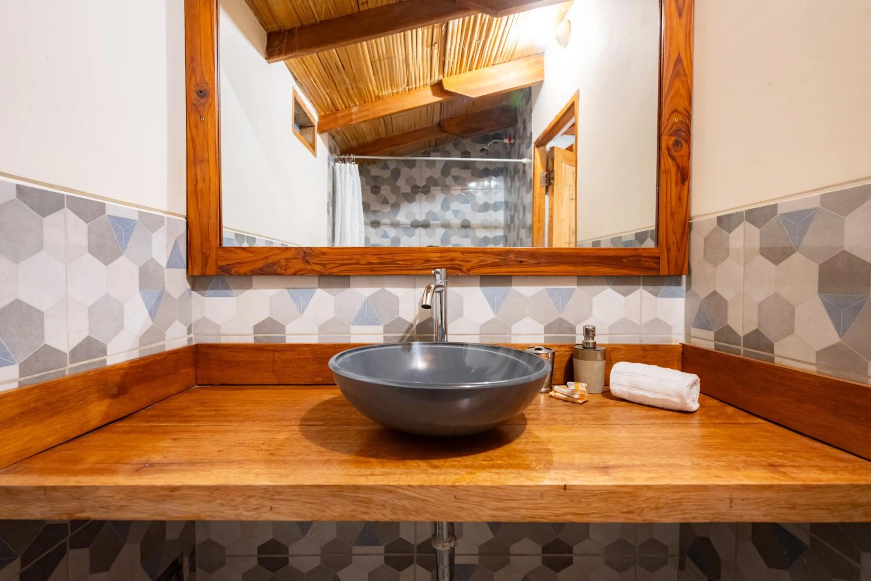 Bathroom in Hospedaje La Quebrada