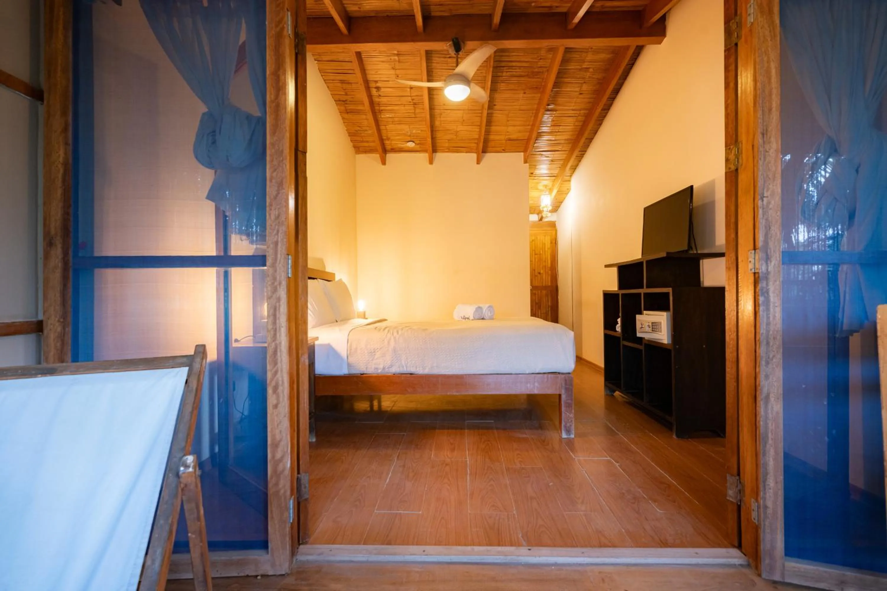 Bed in Hospedaje La Quebrada