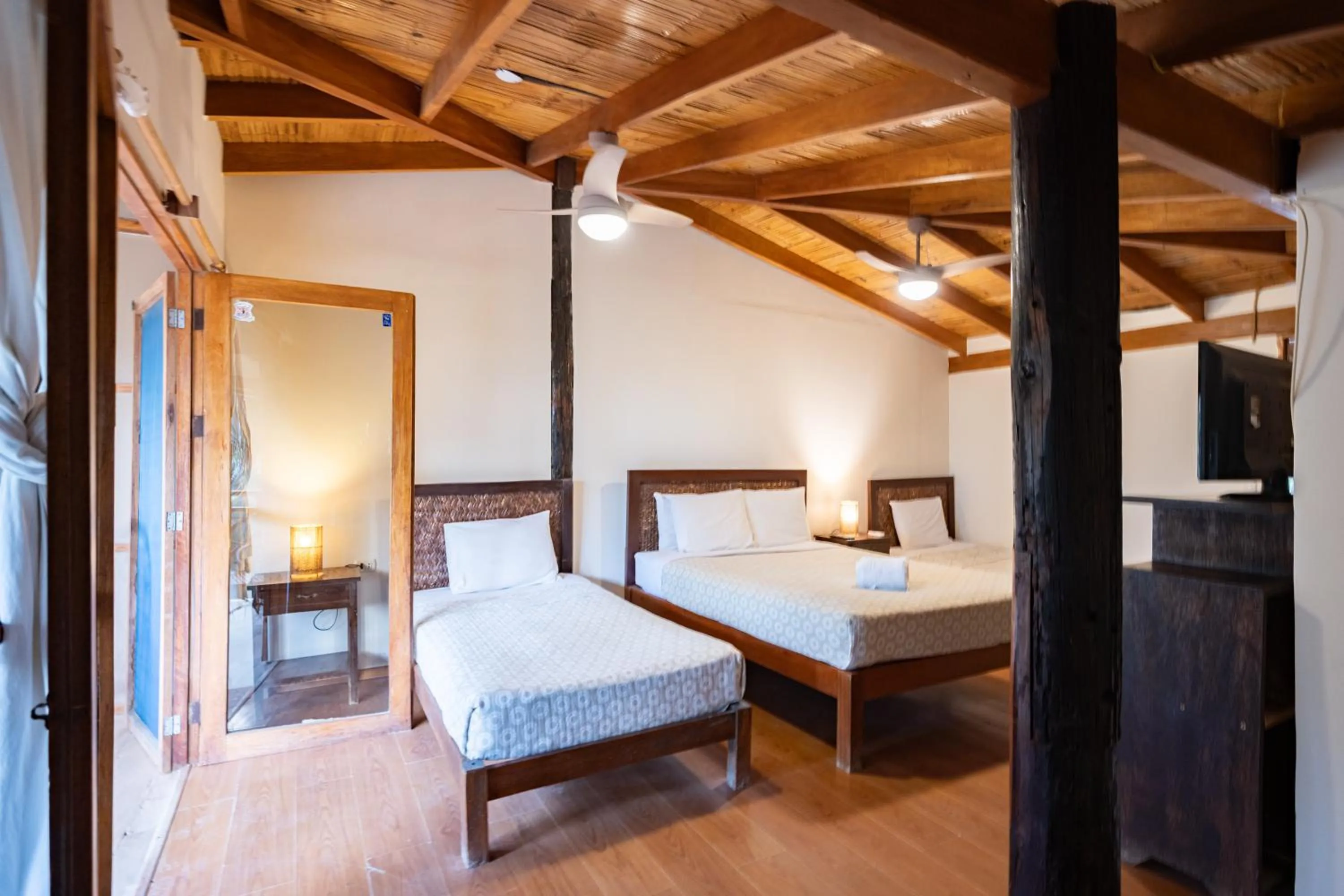 Bed in Hospedaje La Quebrada