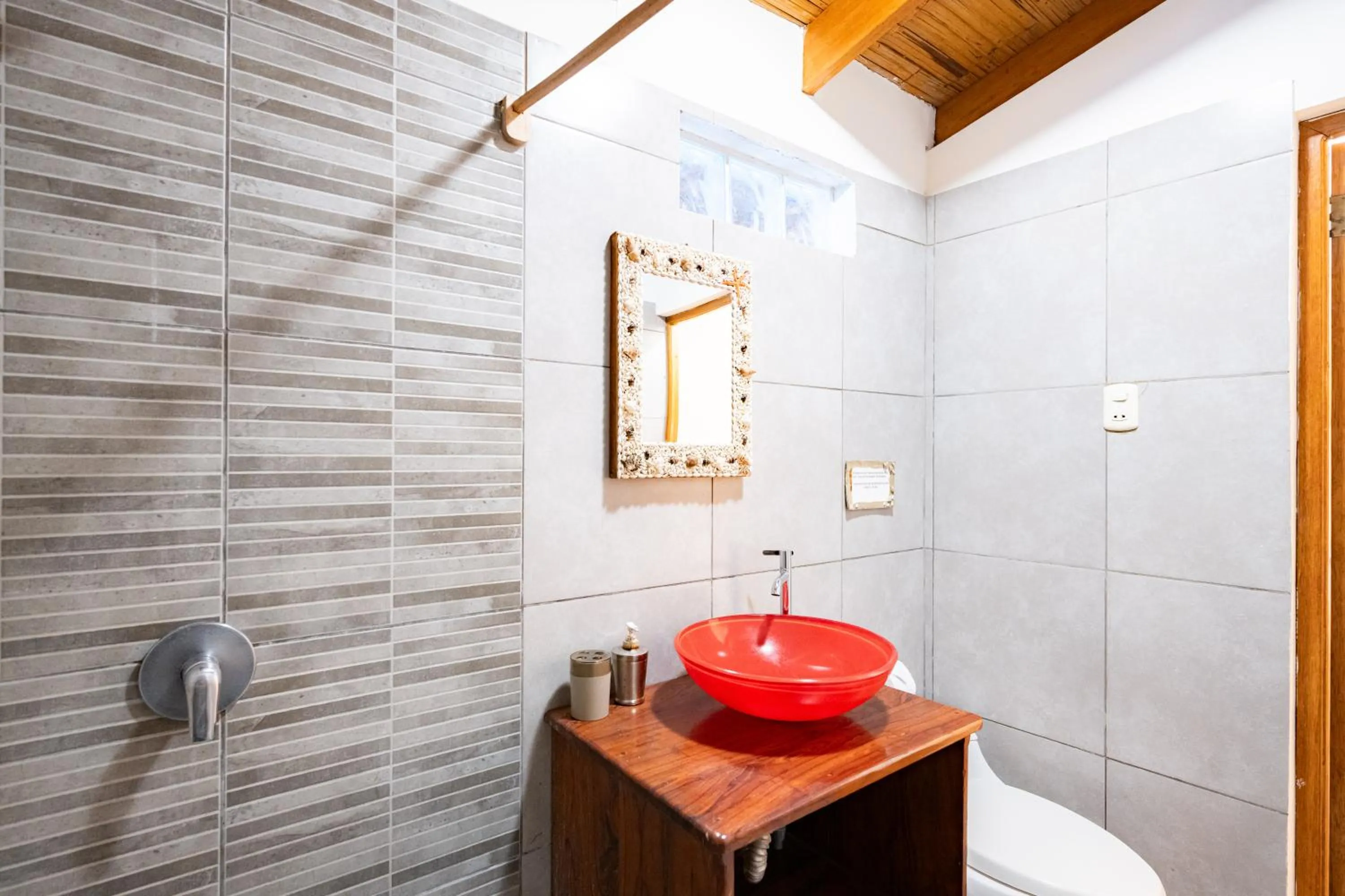 Shower in Hospedaje La Quebrada