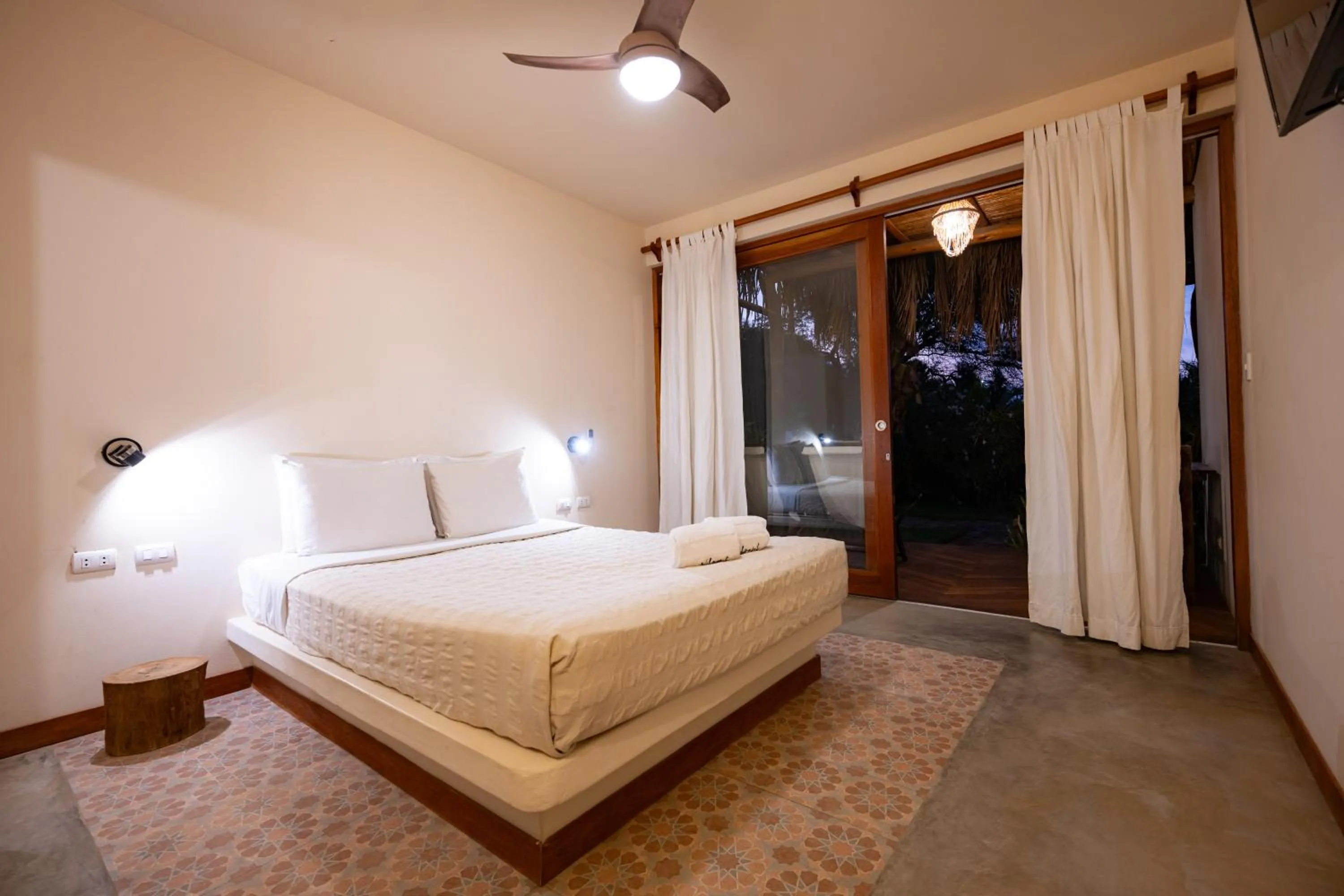 Bed in Hospedaje La Quebrada