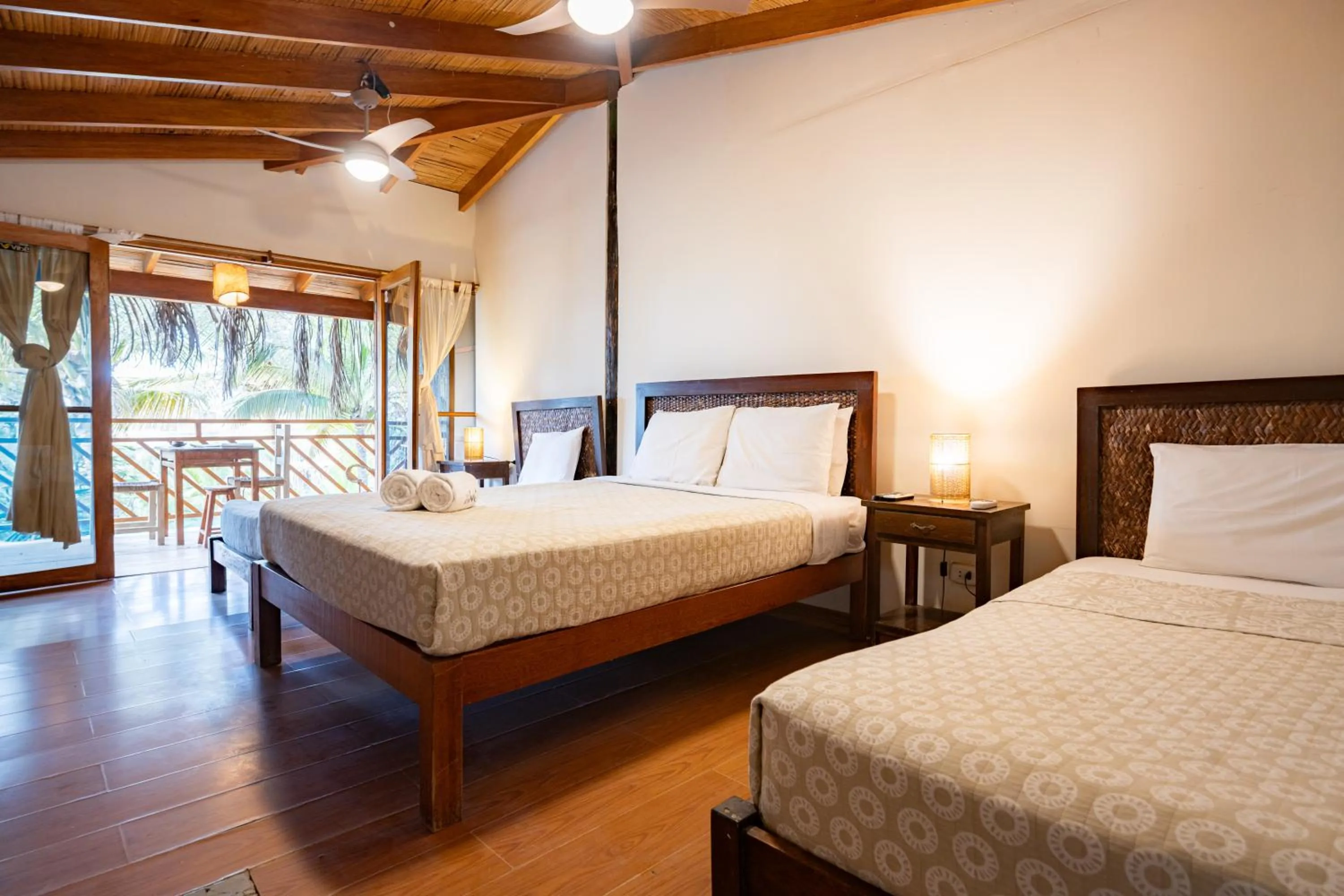 Bed in Hospedaje La Quebrada