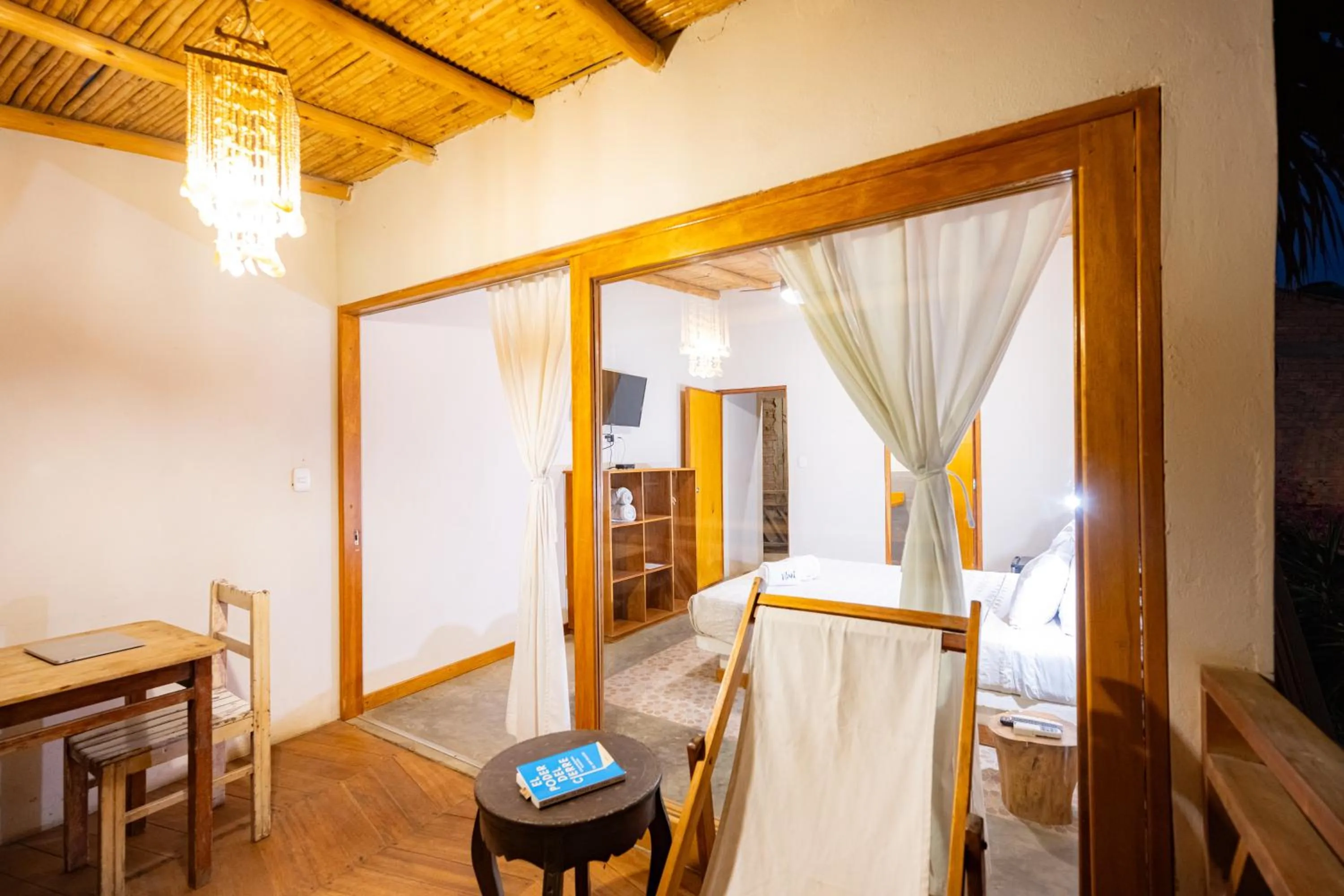 Bed in Hospedaje La Quebrada