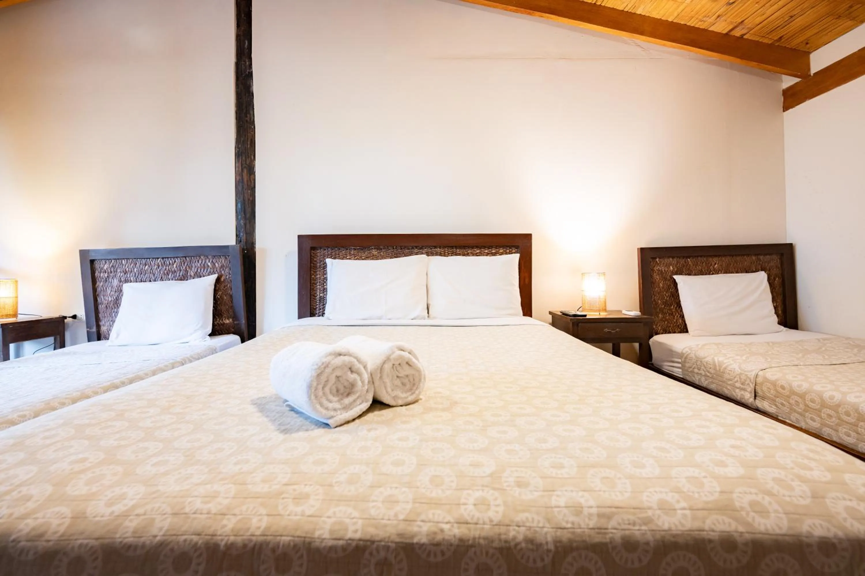 Bed in Hospedaje La Quebrada