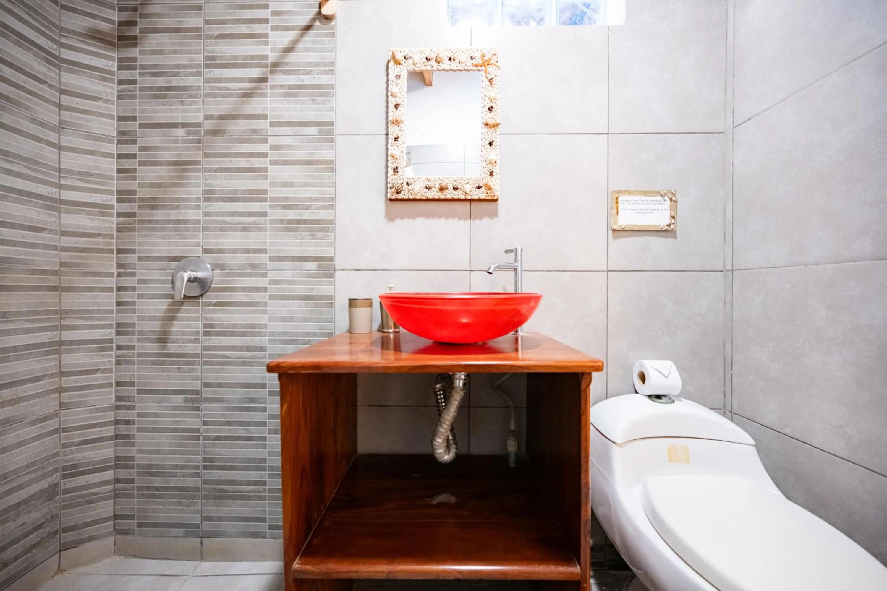 Toilet in Hospedaje La Quebrada