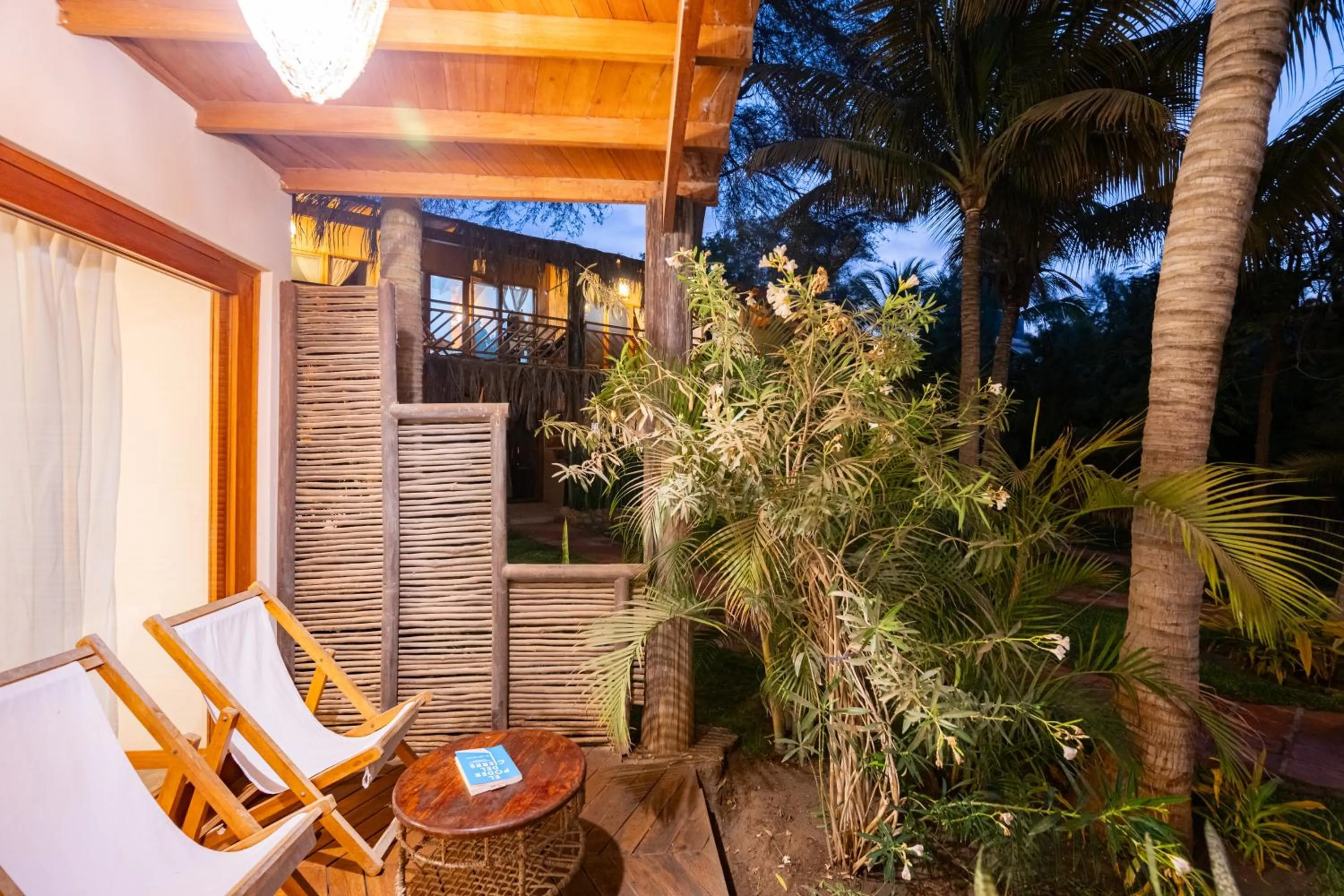 Garden in Hospedaje La Quebrada