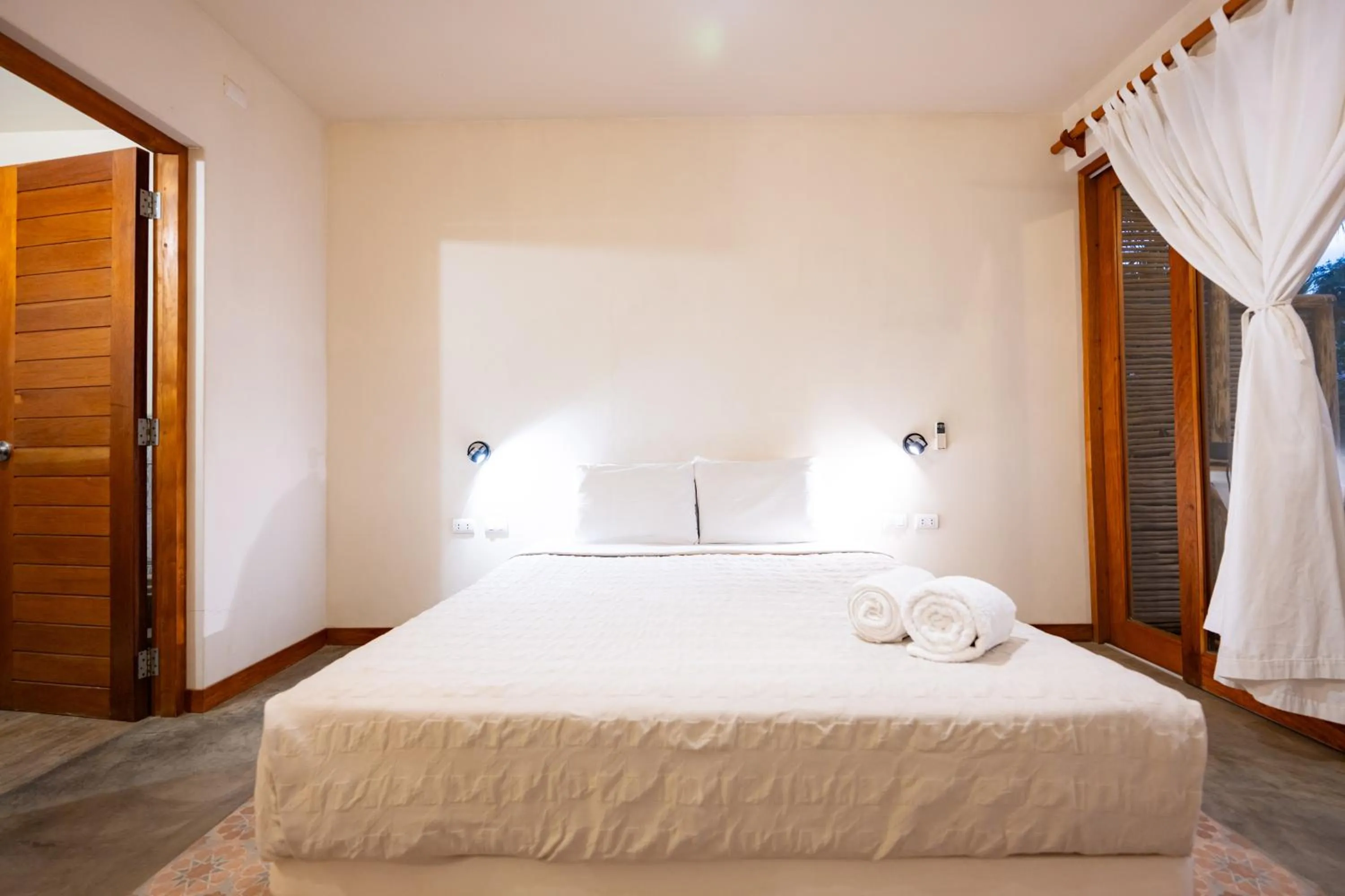 Bed in Hospedaje La Quebrada