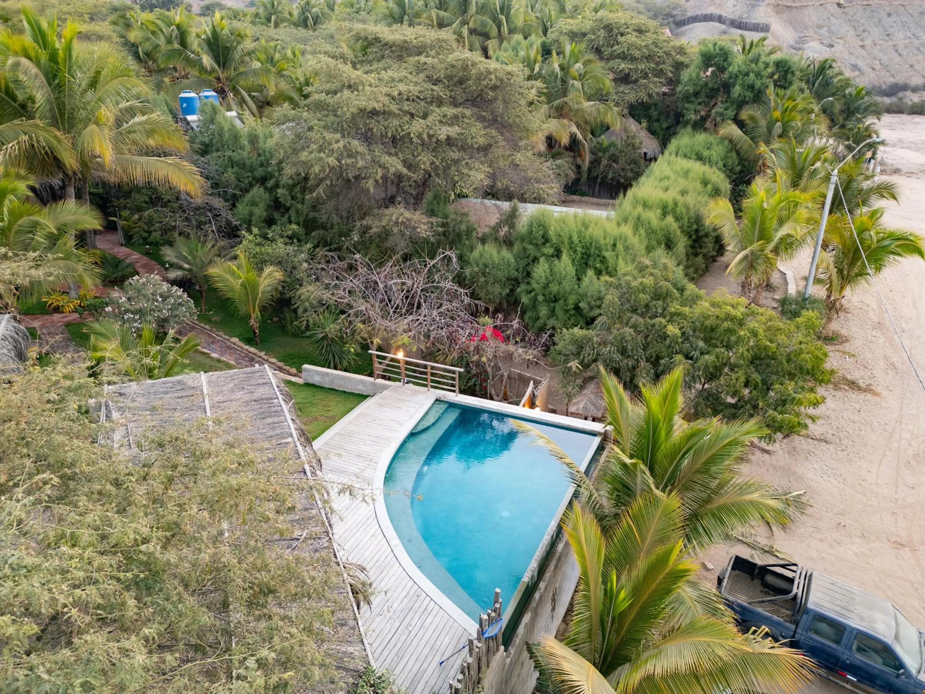 Natural landscape in Hospedaje La Quebrada