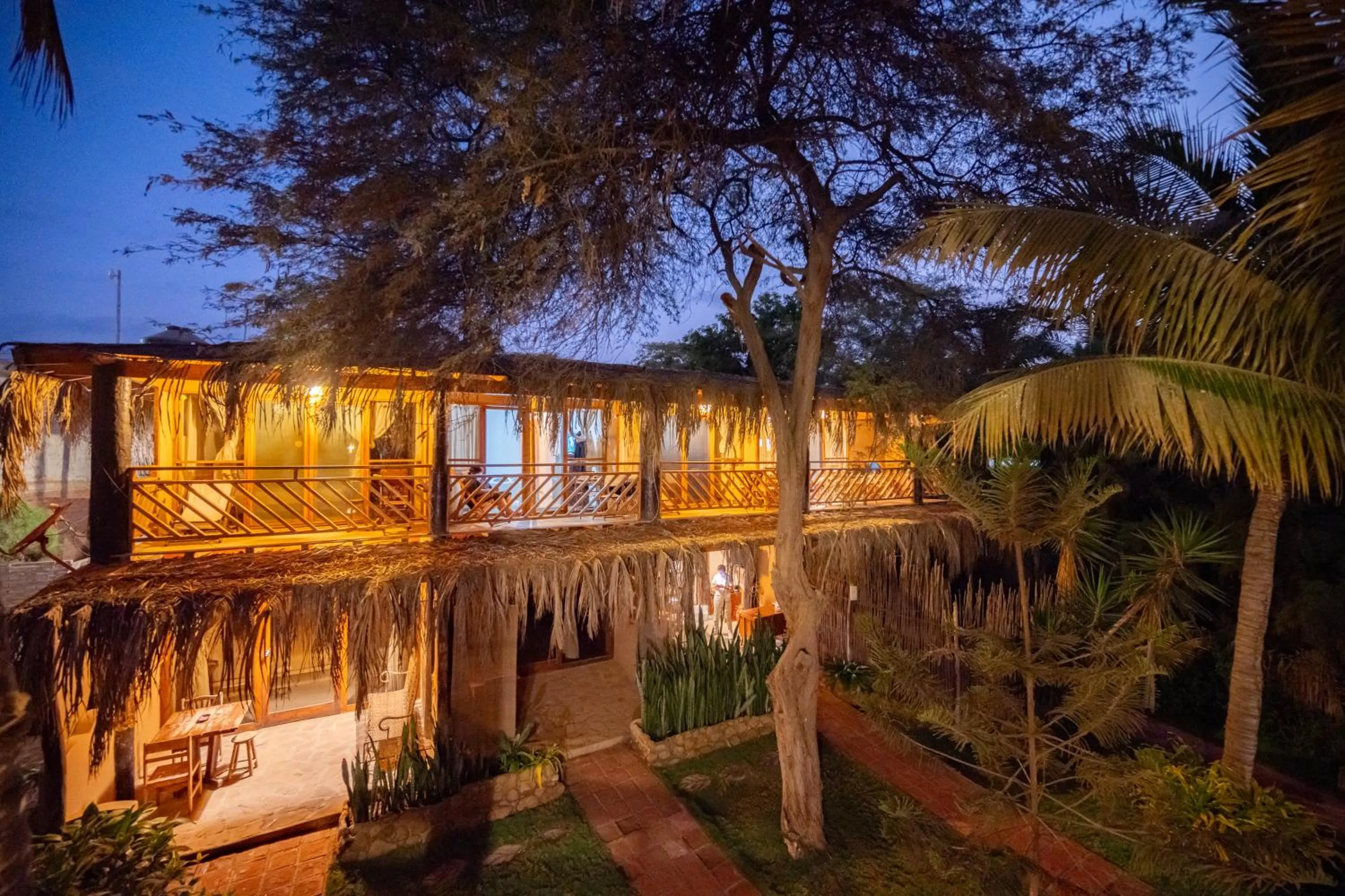 Property building in Hospedaje La Quebrada