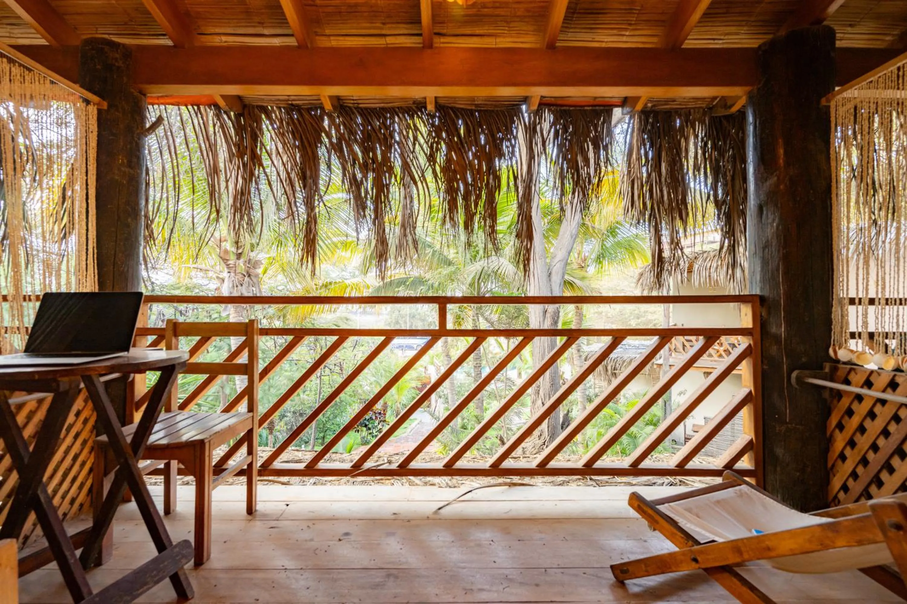 Balcony/Terrace in Hospedaje La Quebrada