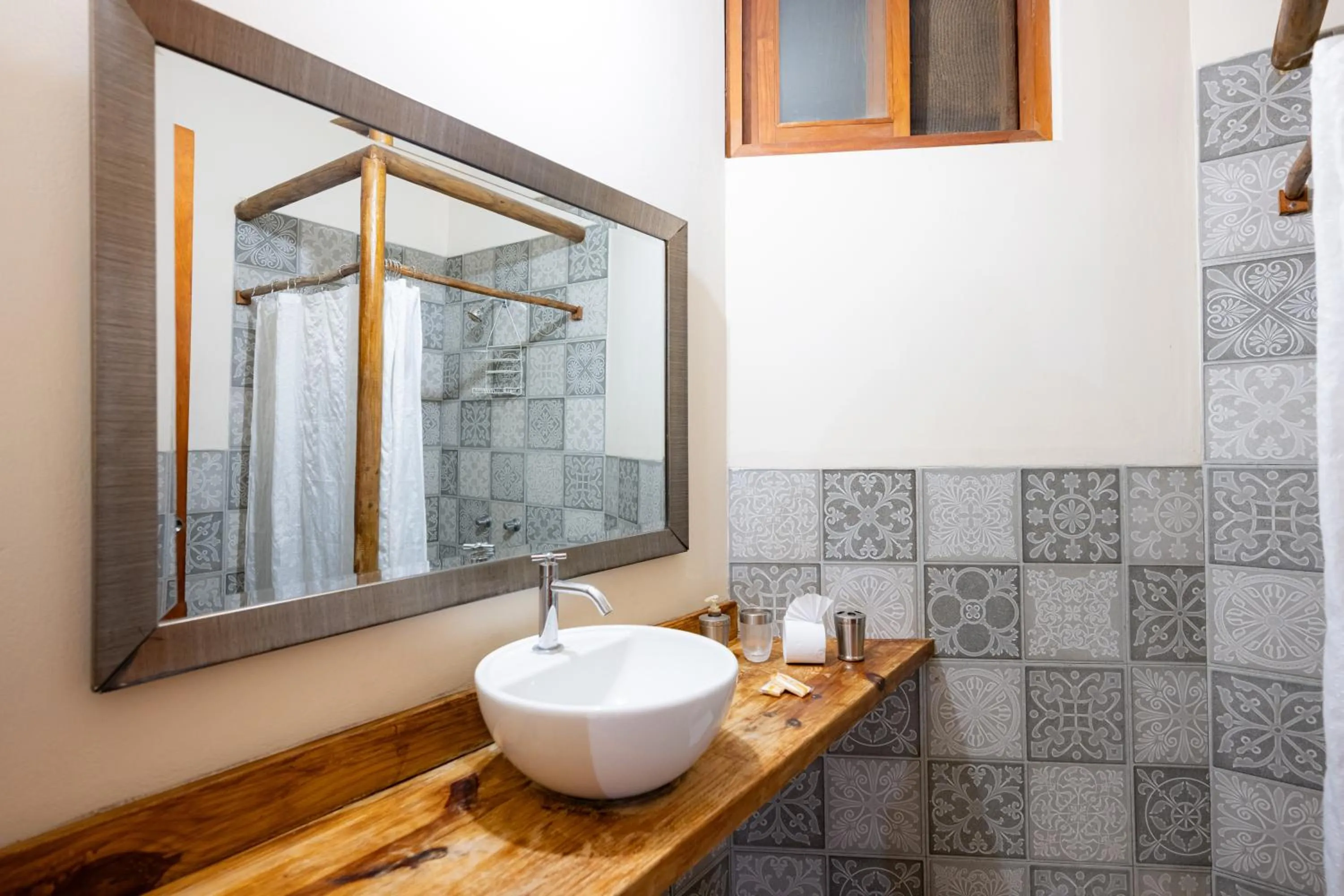 Shower in Hospedaje La Quebrada