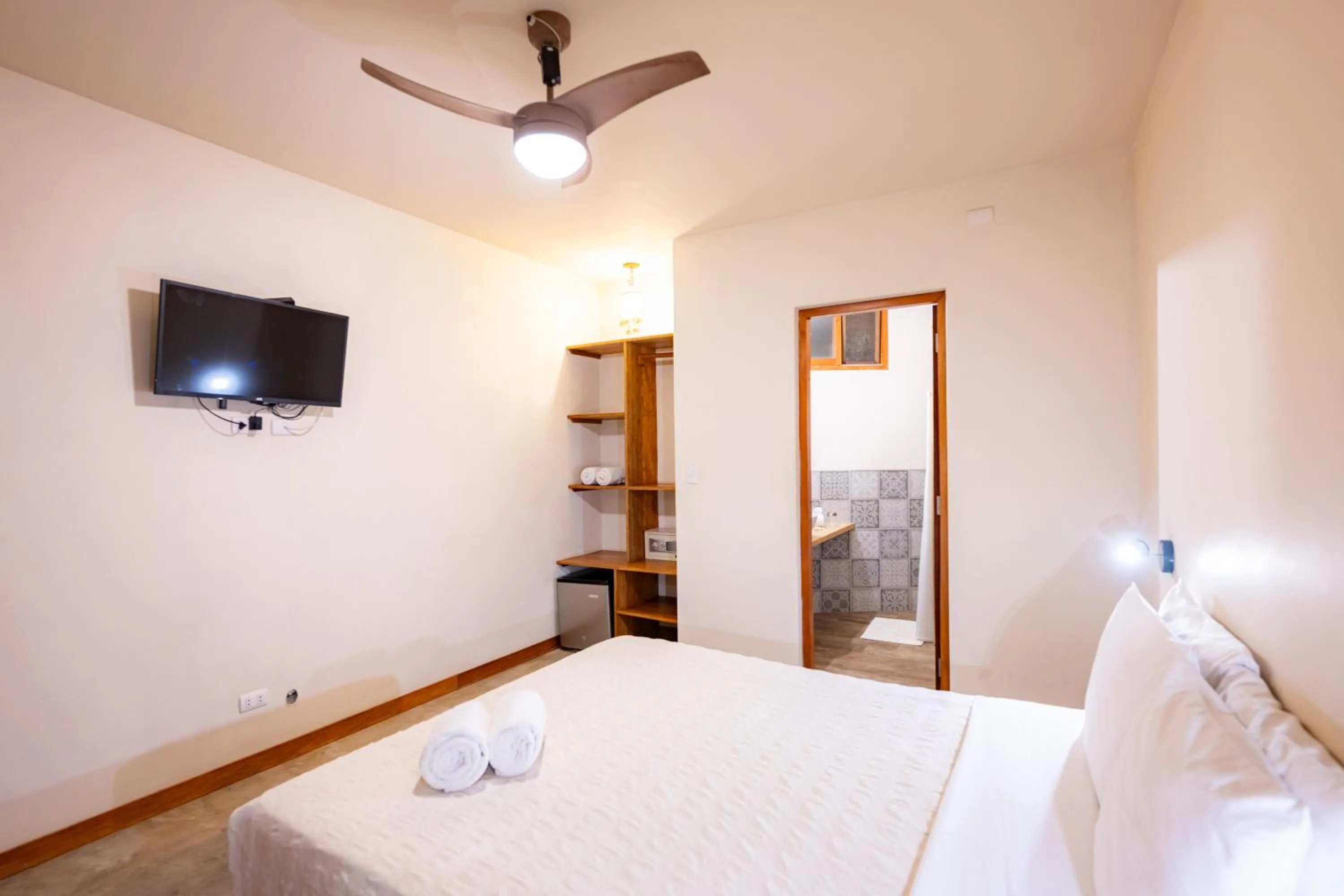 Bed in Hospedaje La Quebrada