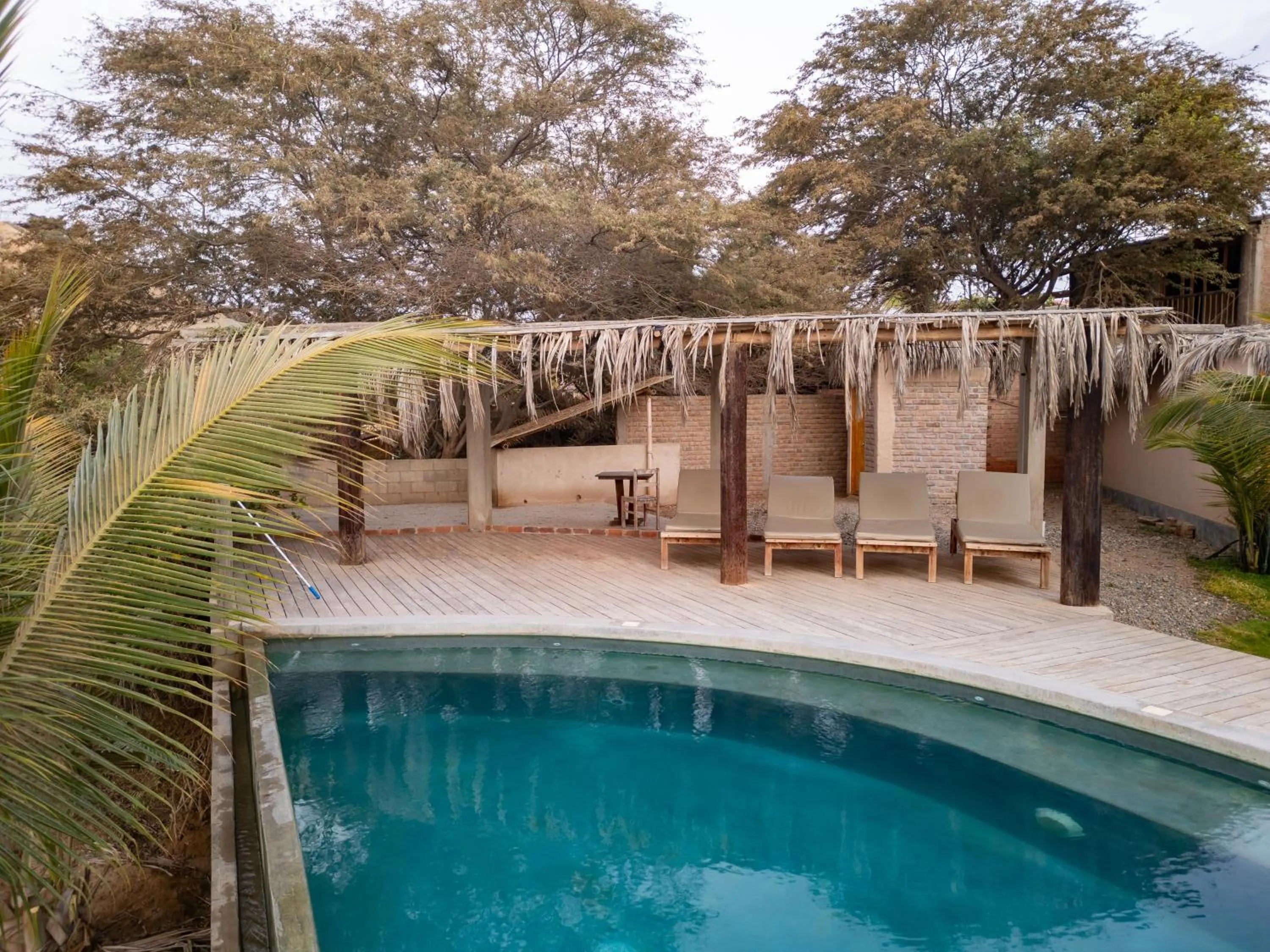 Swimming pool in Hospedaje La Quebrada